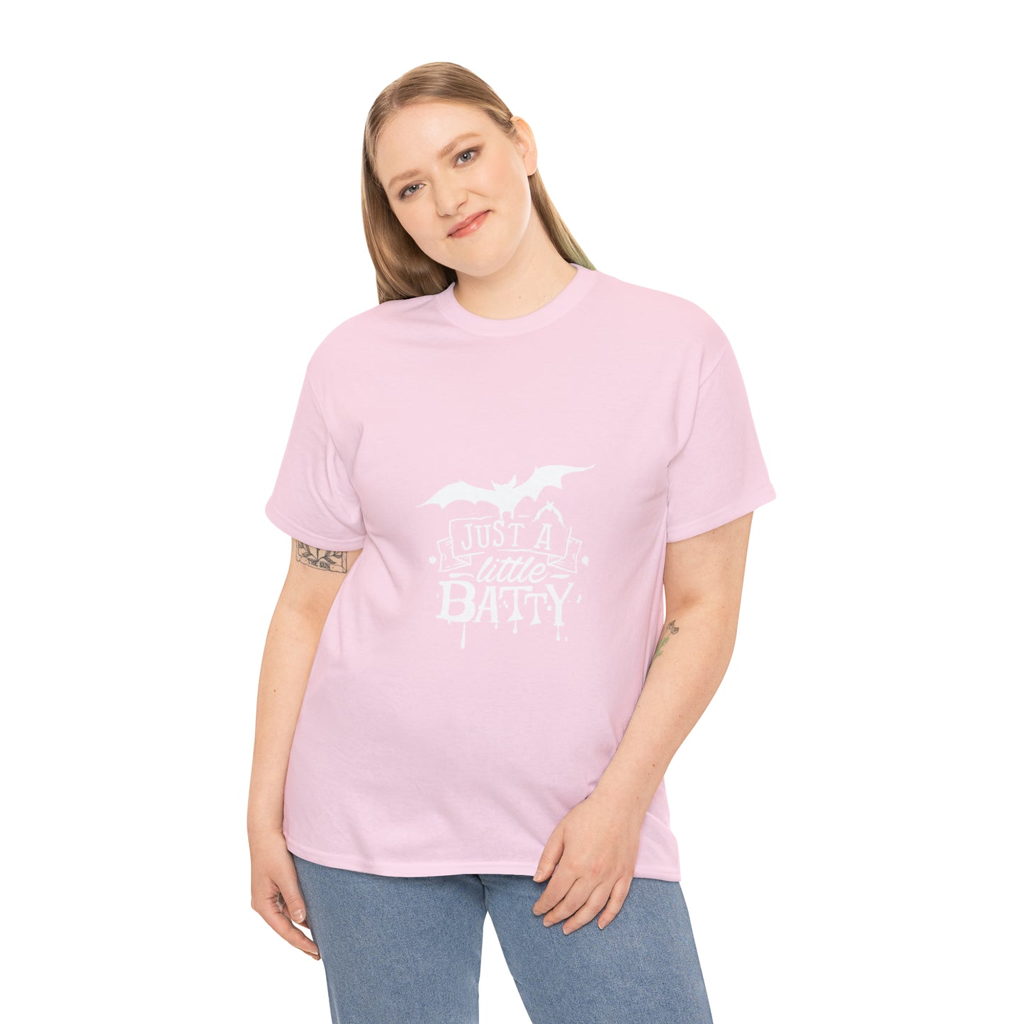 Just a Little Batty Heavy Cotton Tee