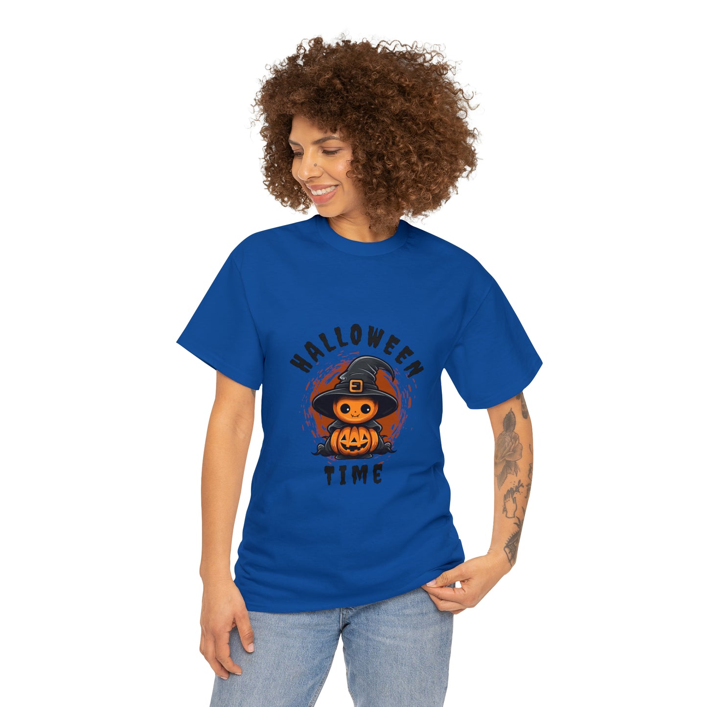 Halloween Time Heavy Cotton Tee