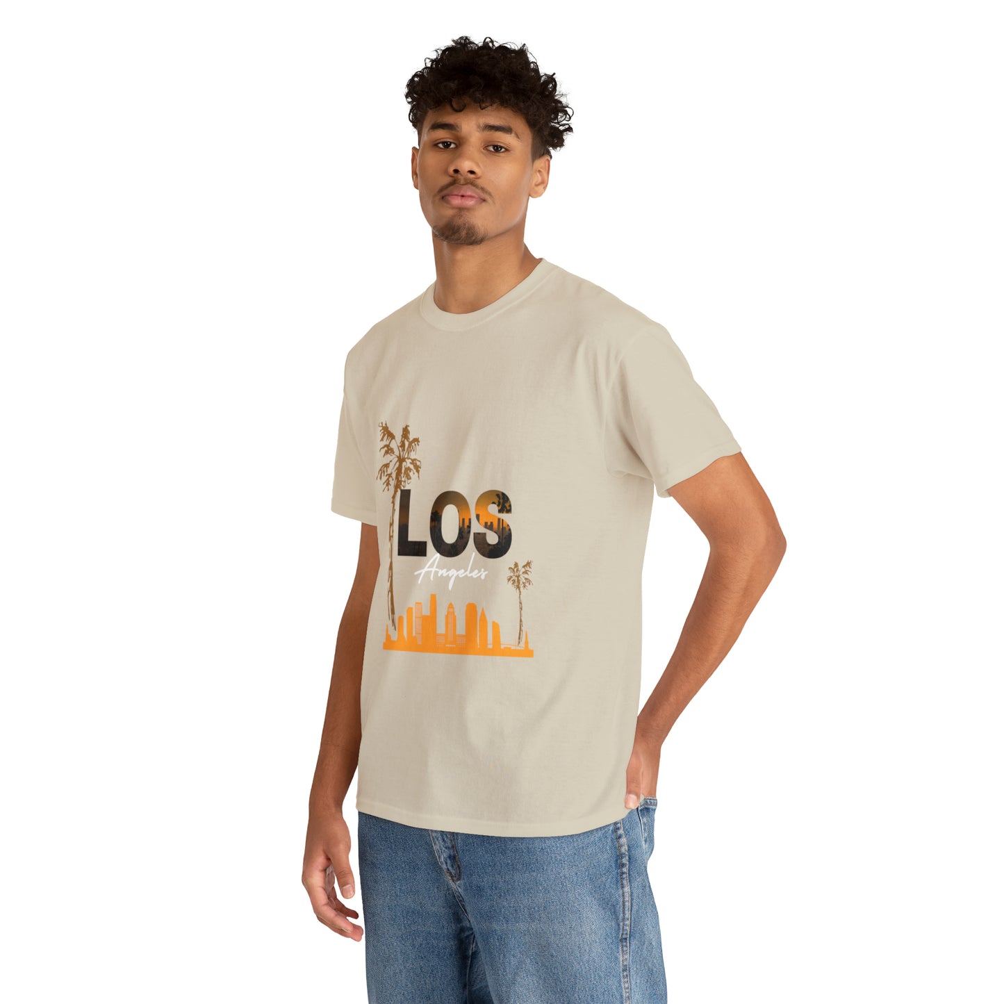 Los Angeles City Heavy Cotton Tee