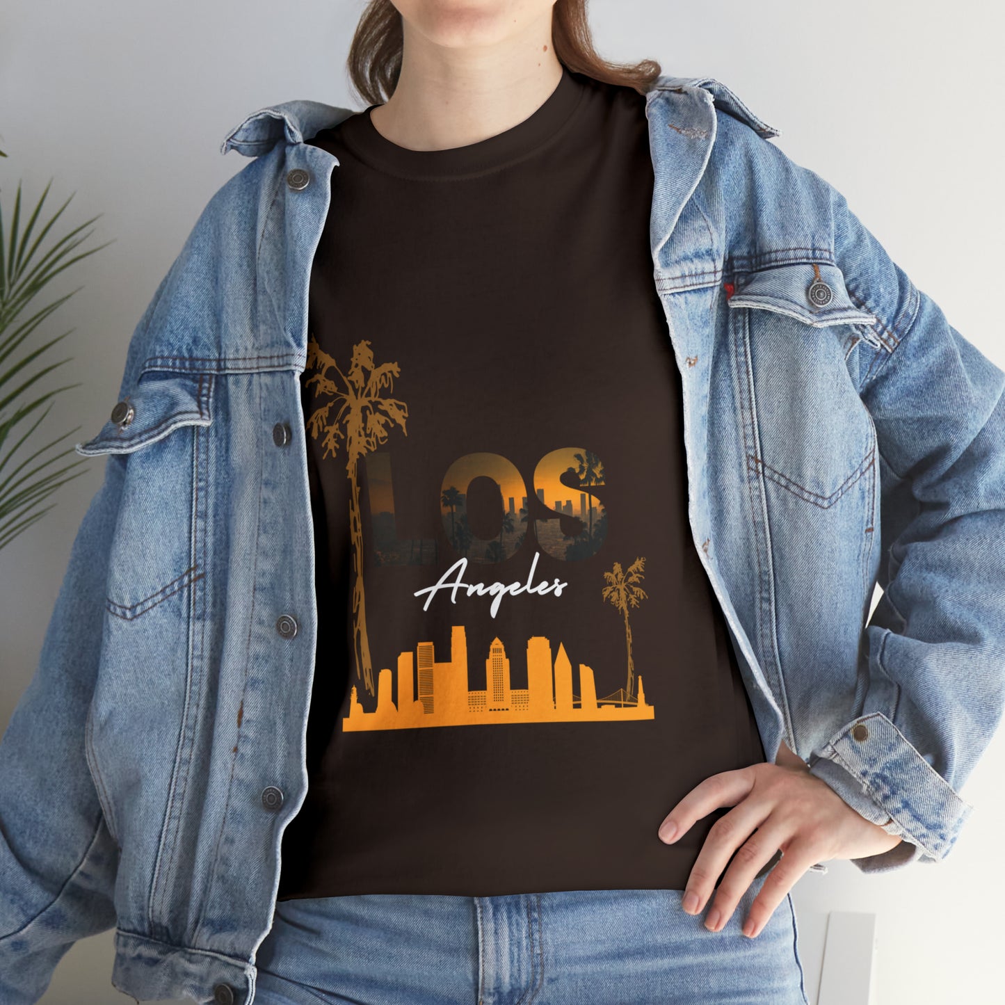 Los Angeles City Heavy Cotton Tee