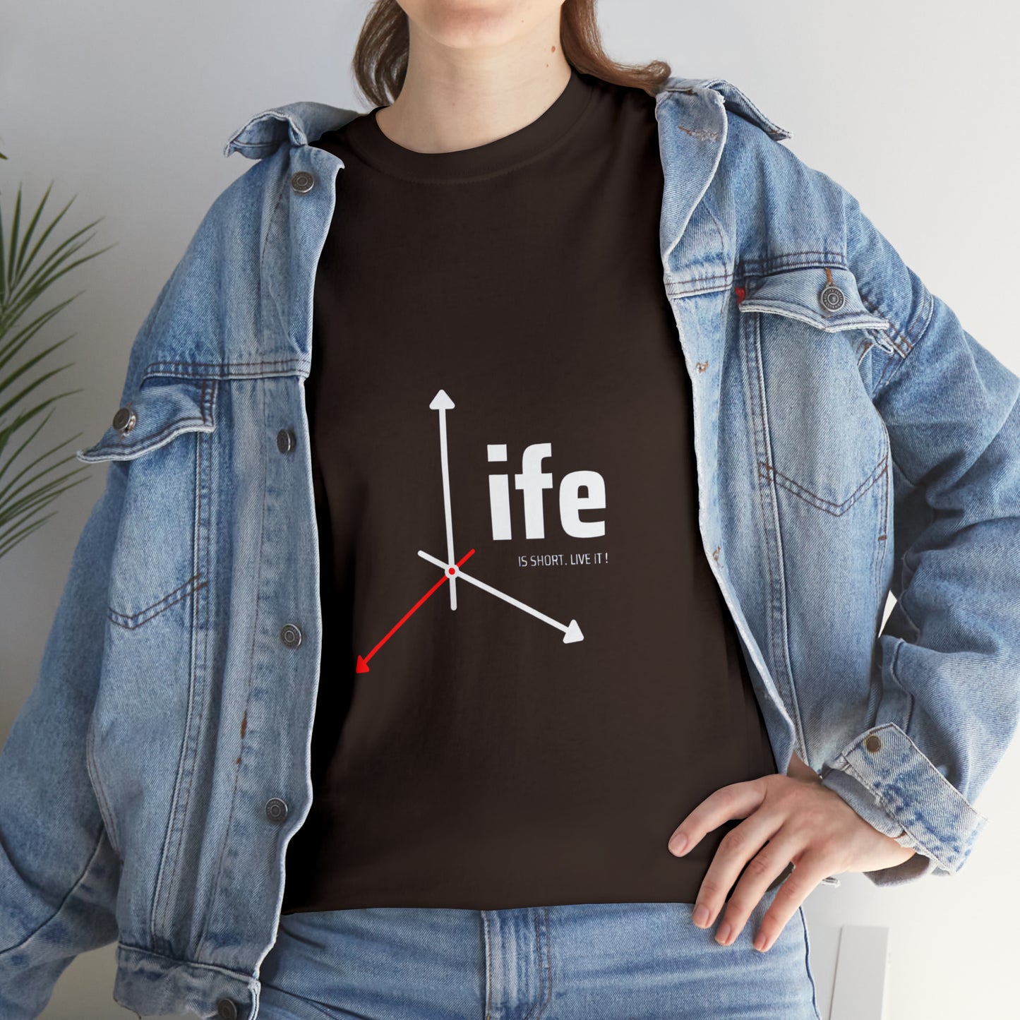 Life is Short Heavy Cotton Tee