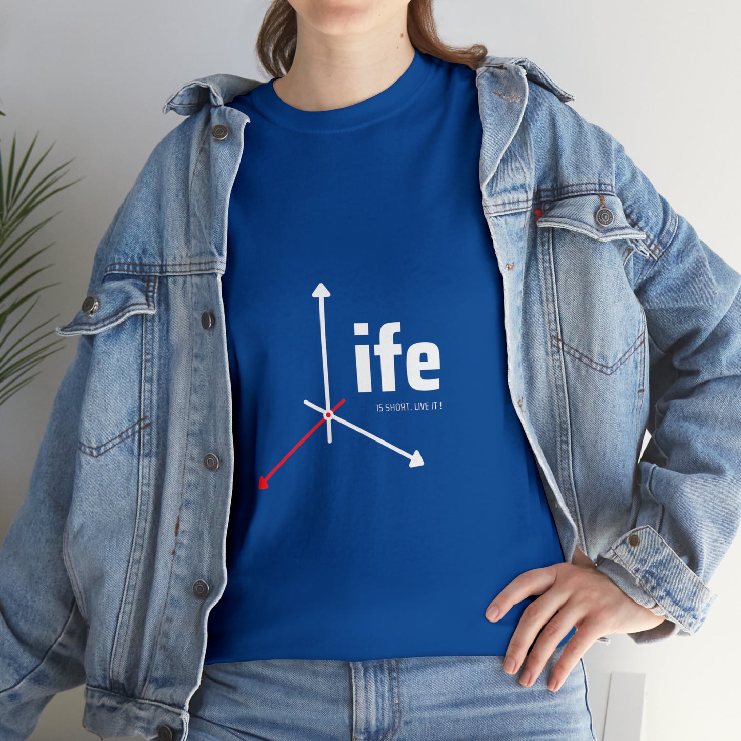 Life is Short Heavy Cotton Tee