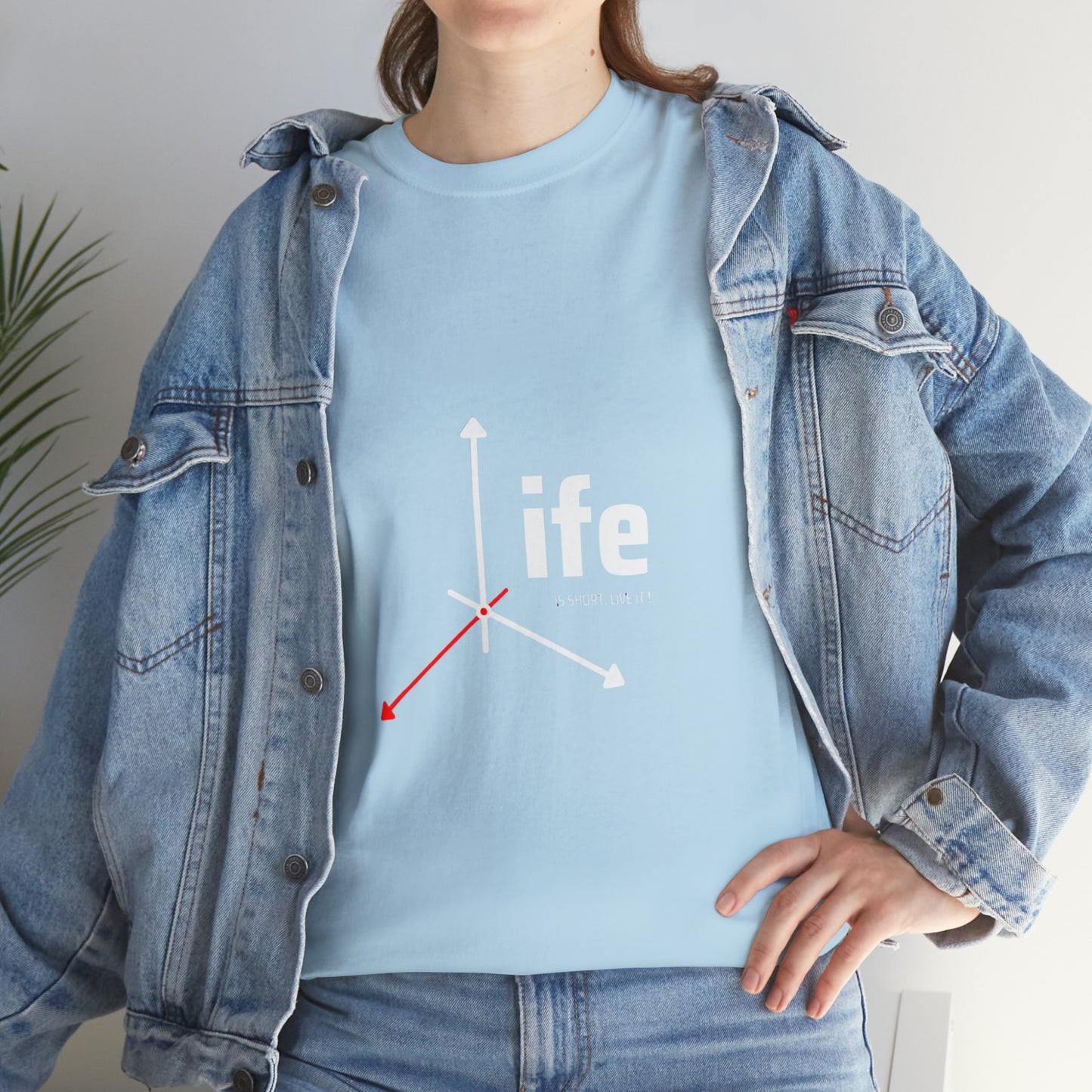 Life is Short Heavy Cotton Tee