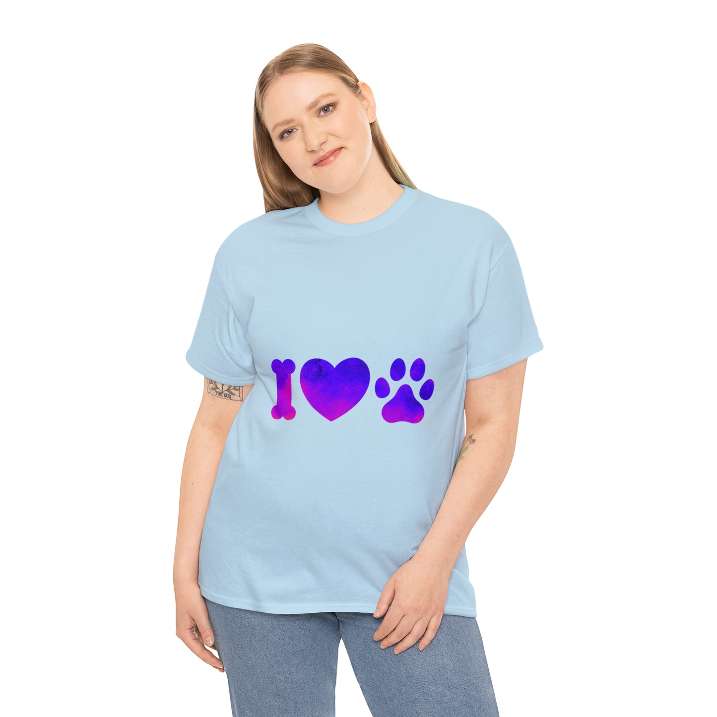 I Love Animals Heavy Cotton Tee