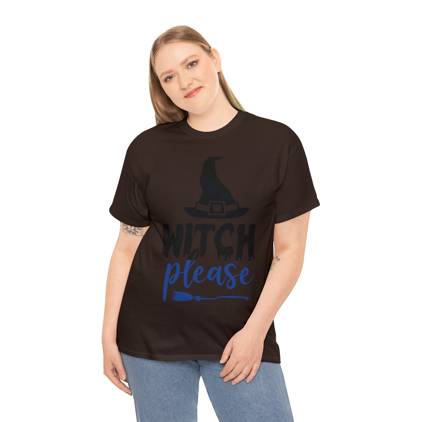 Witch Please Heavy Cotton Tee