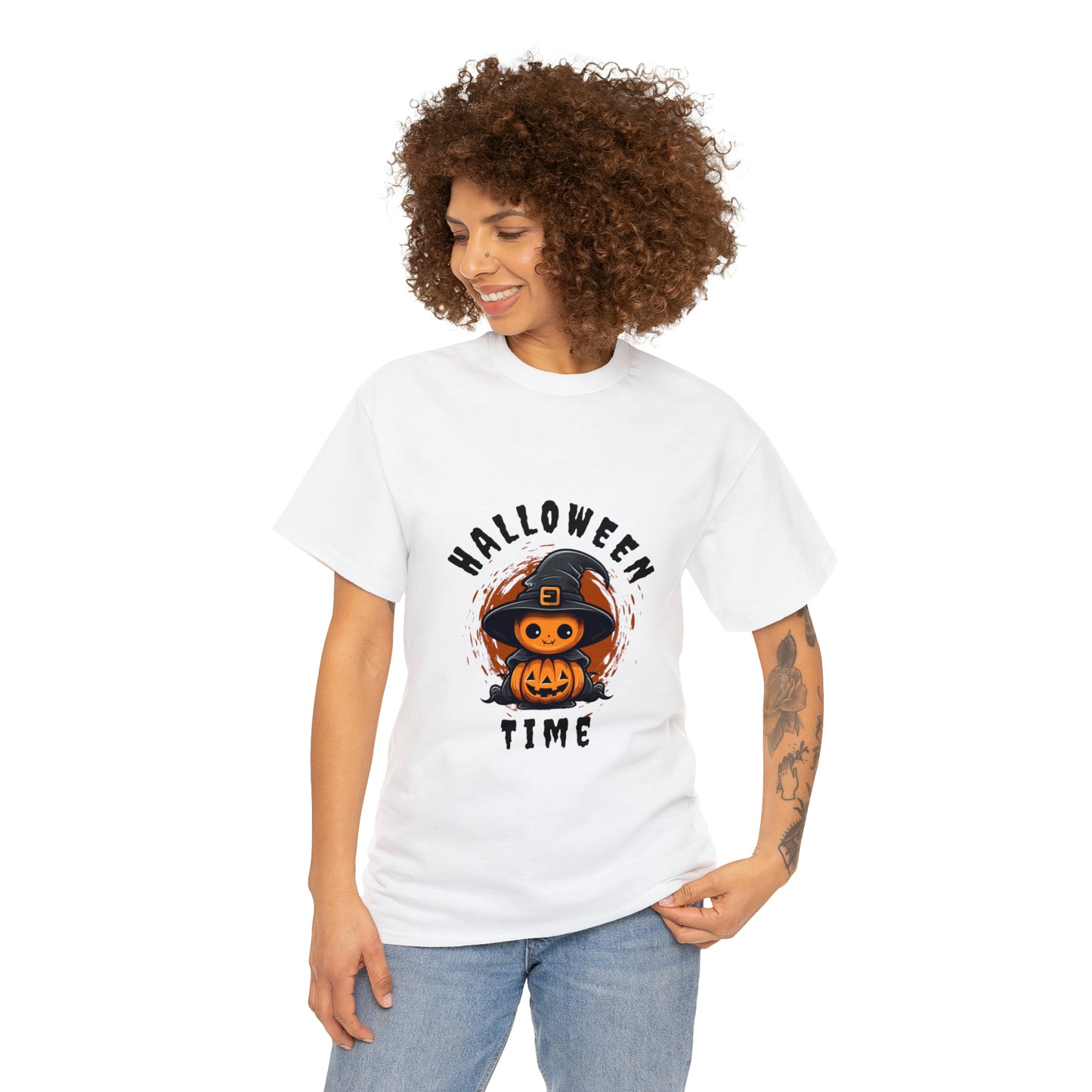 Halloween Time Heavy Cotton Tee