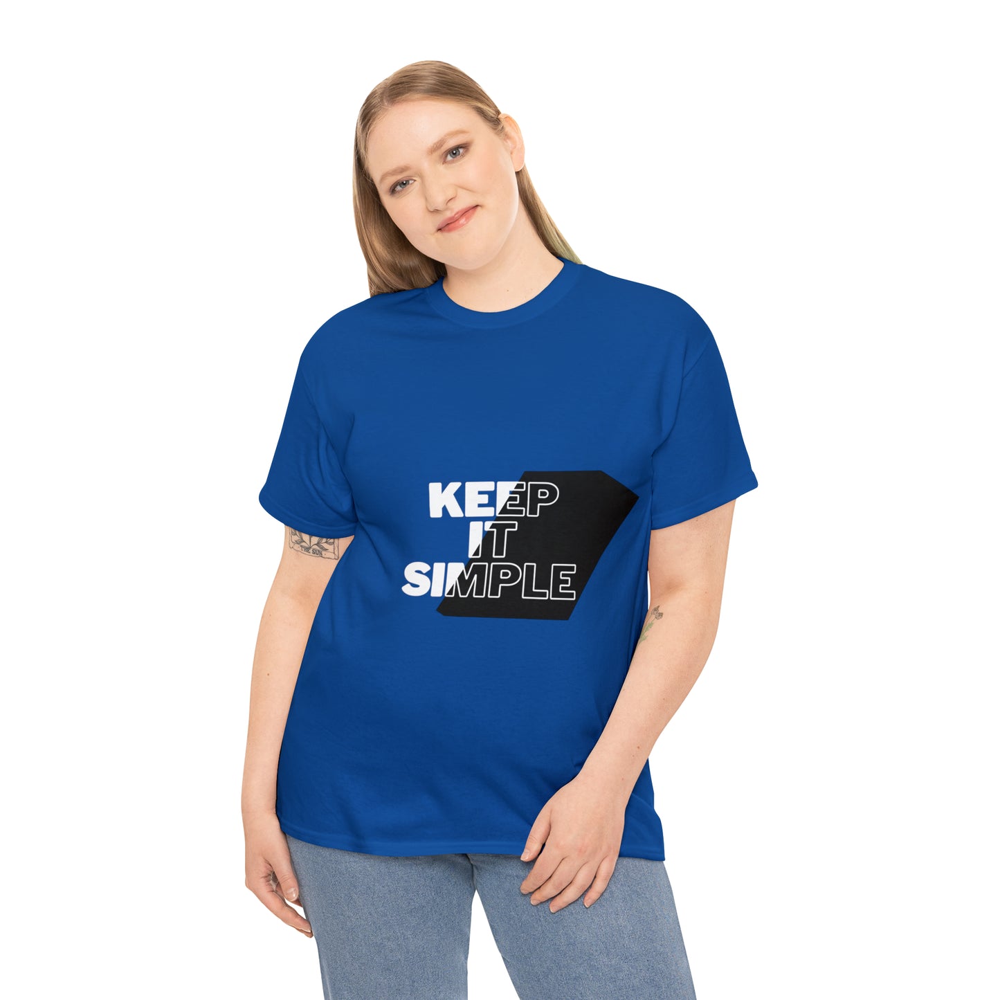 Keep It Simple Heavy Cotton Tee