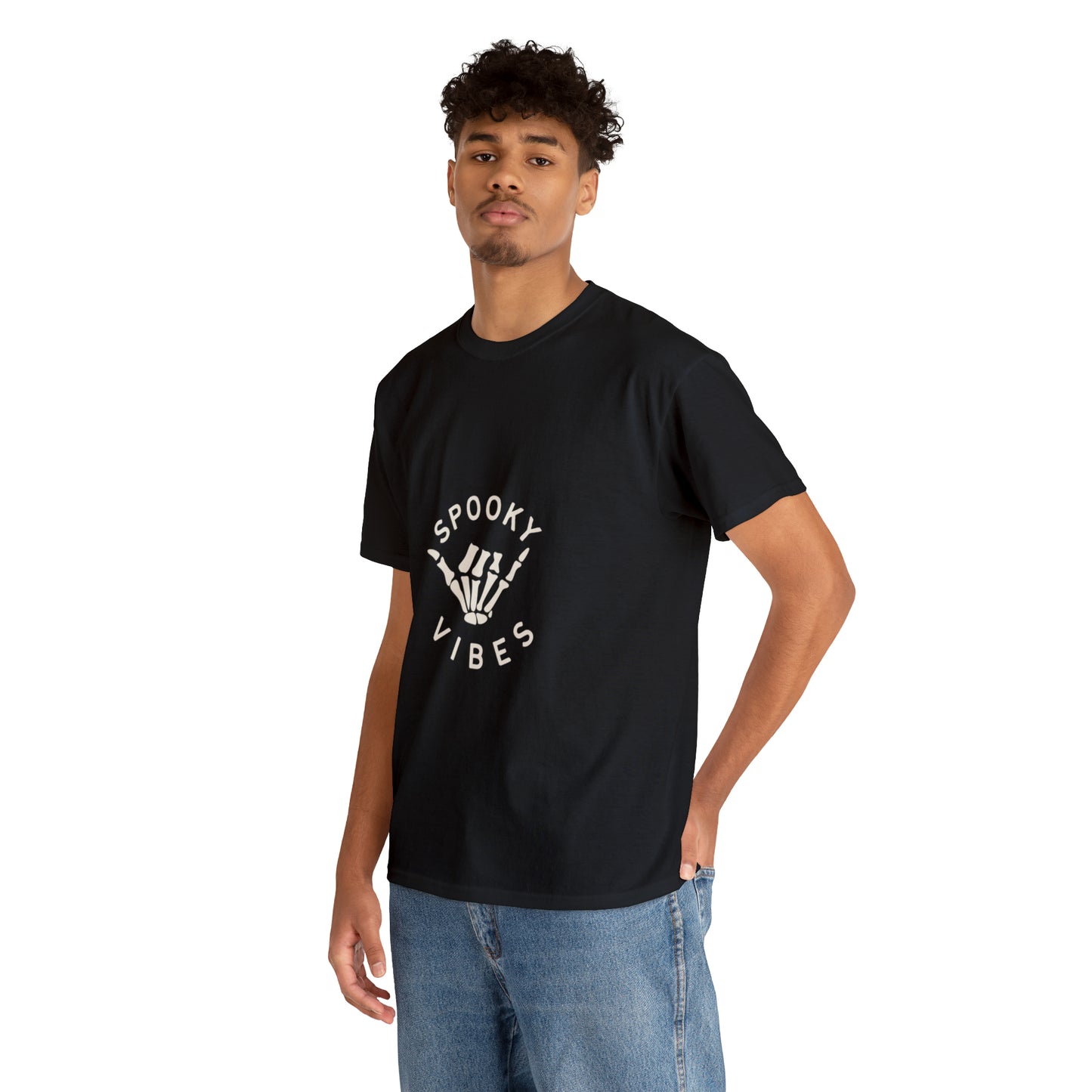 Spooky Vibes Heavy Cotton Tee