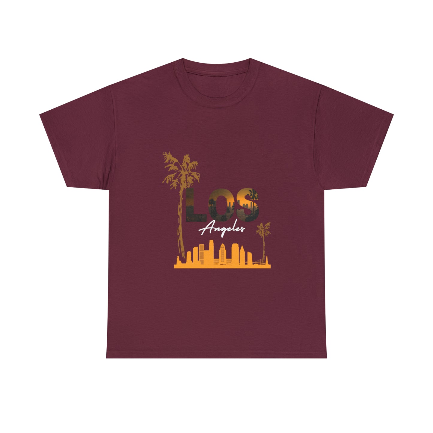 Los Angeles City Heavy Cotton Tee