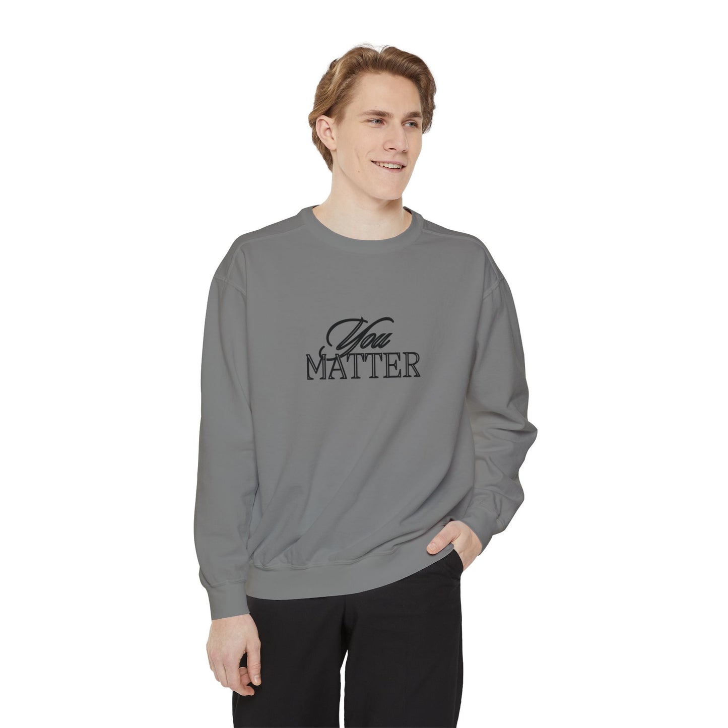 Inspirational Sweatshirt: You Are Amazing, Beautiful, and Enough - Unisex