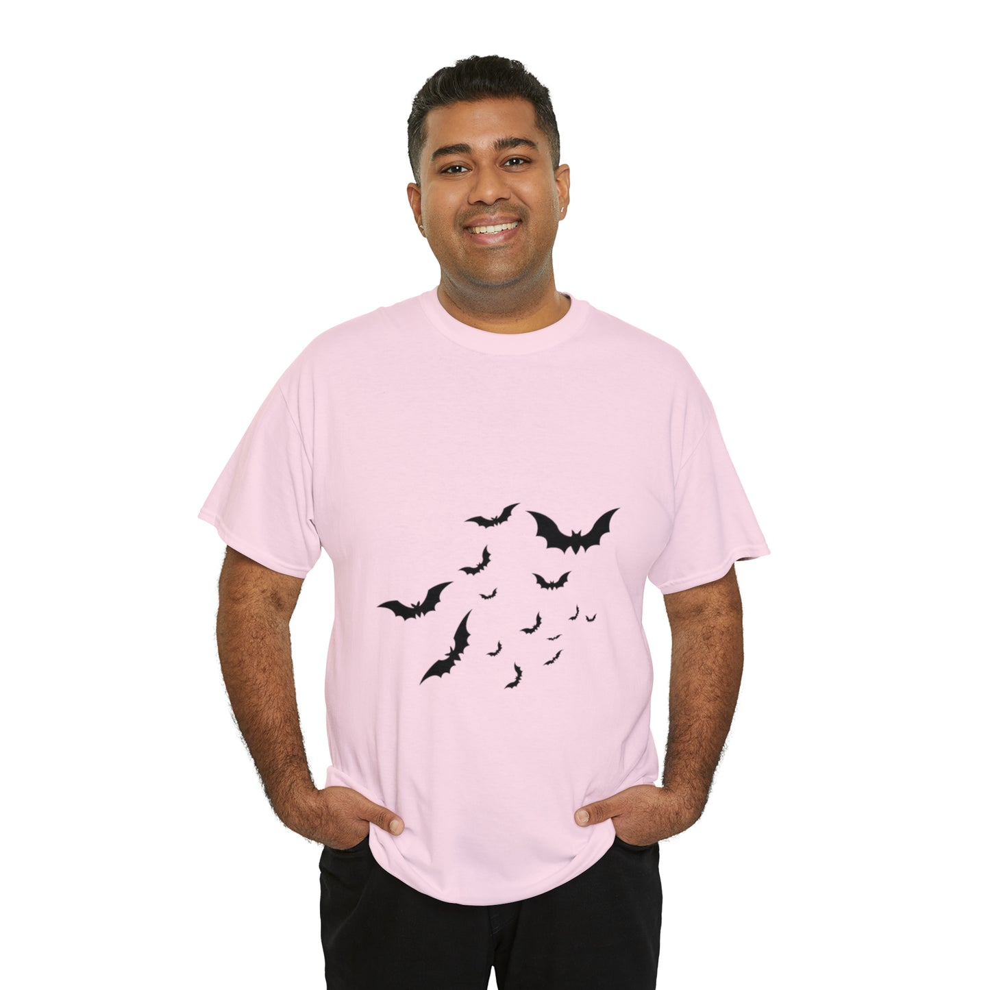 Halloween Bats Heavy Cotton Tee