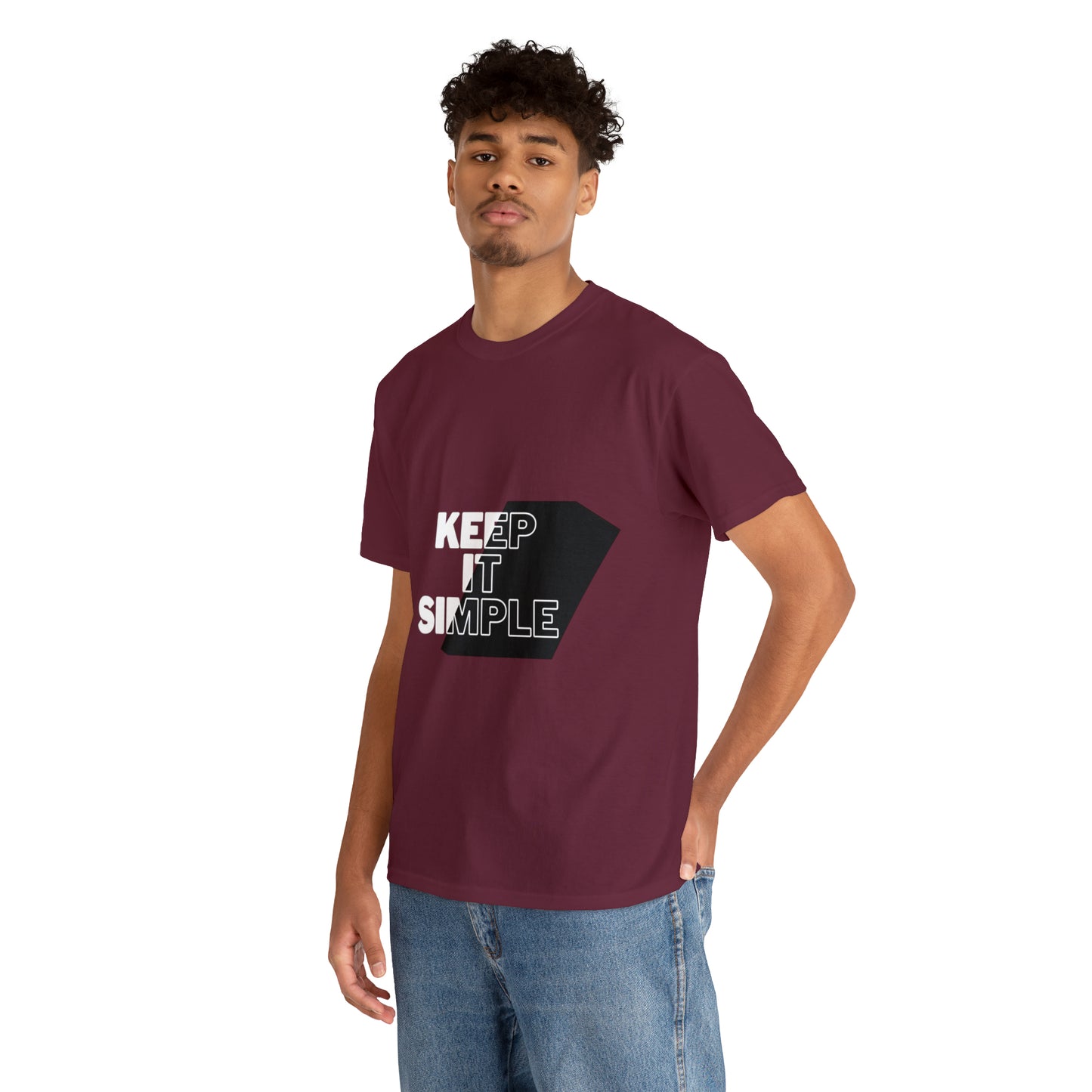 Keep It Simple Heavy Cotton Tee