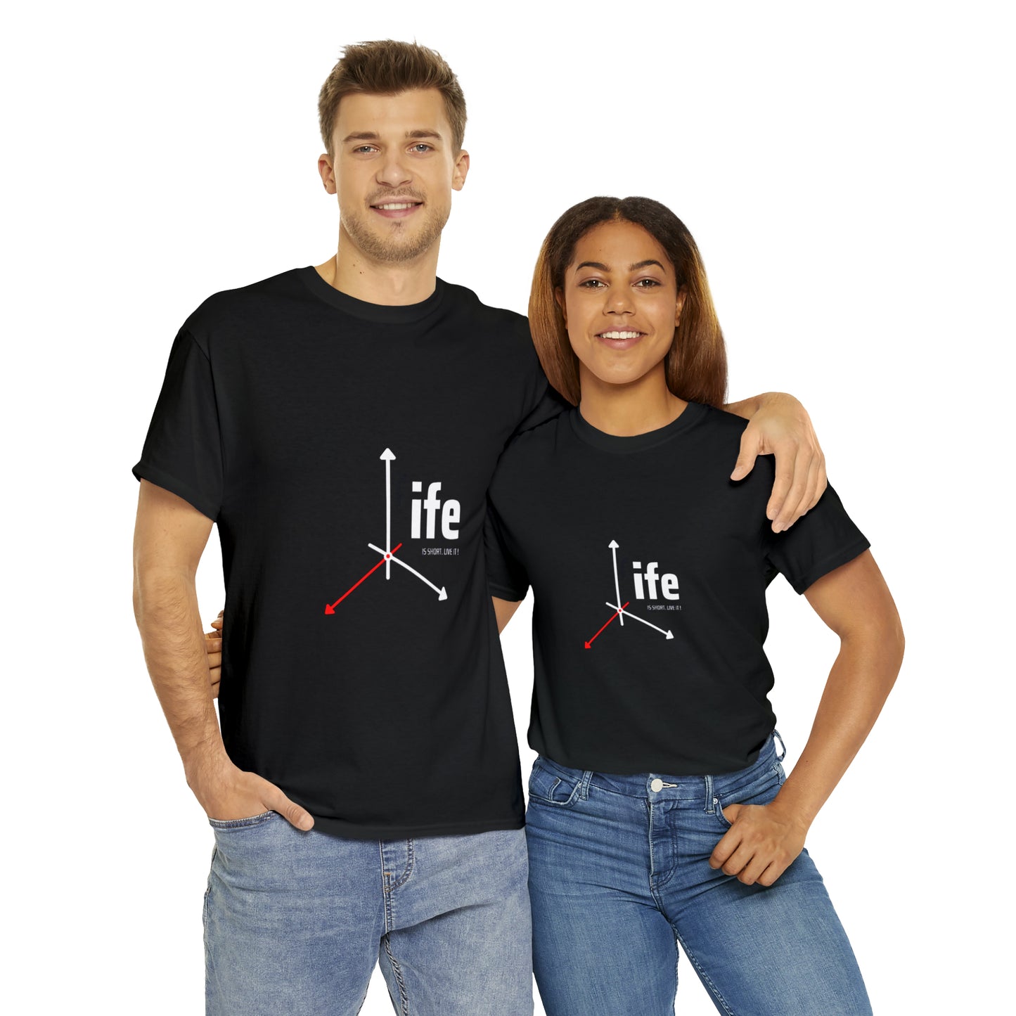 Life is Short Heavy Cotton Tee