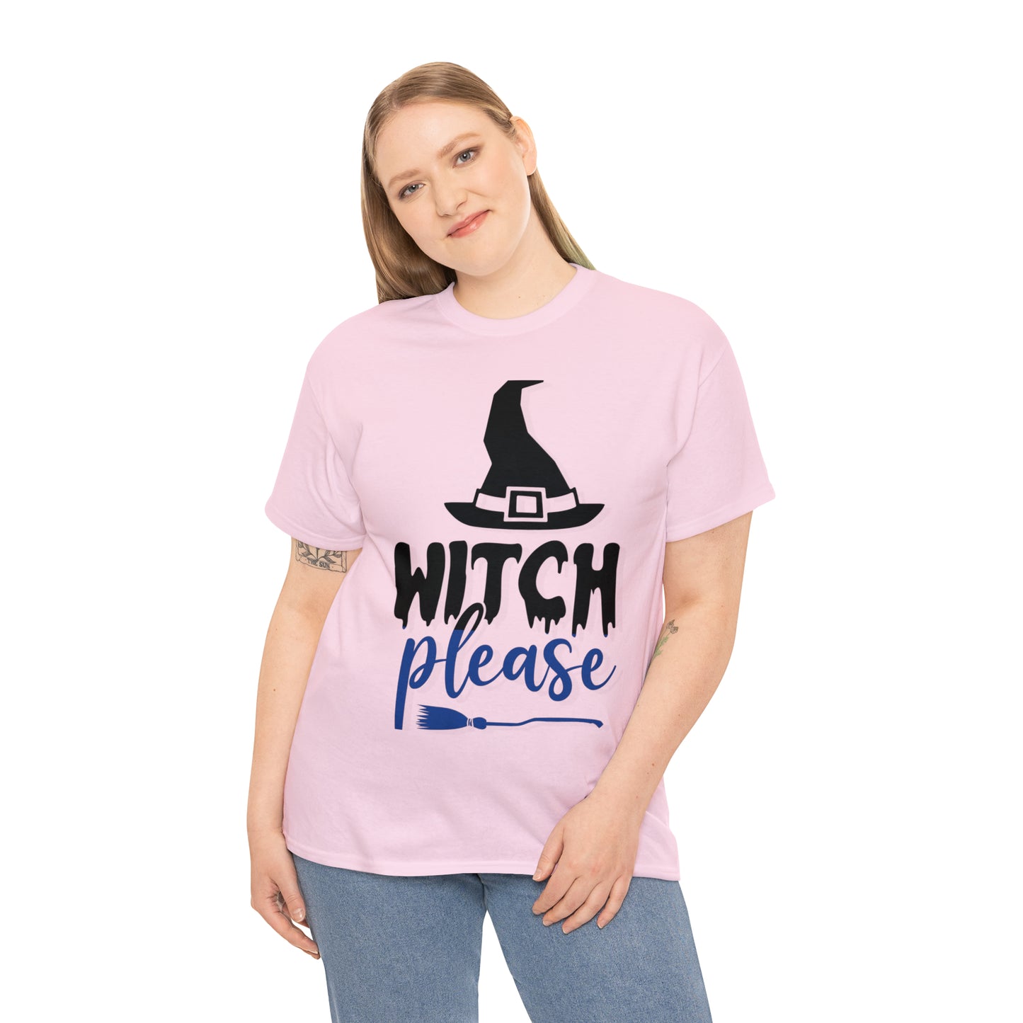 Witch Please Heavy Cotton Tee