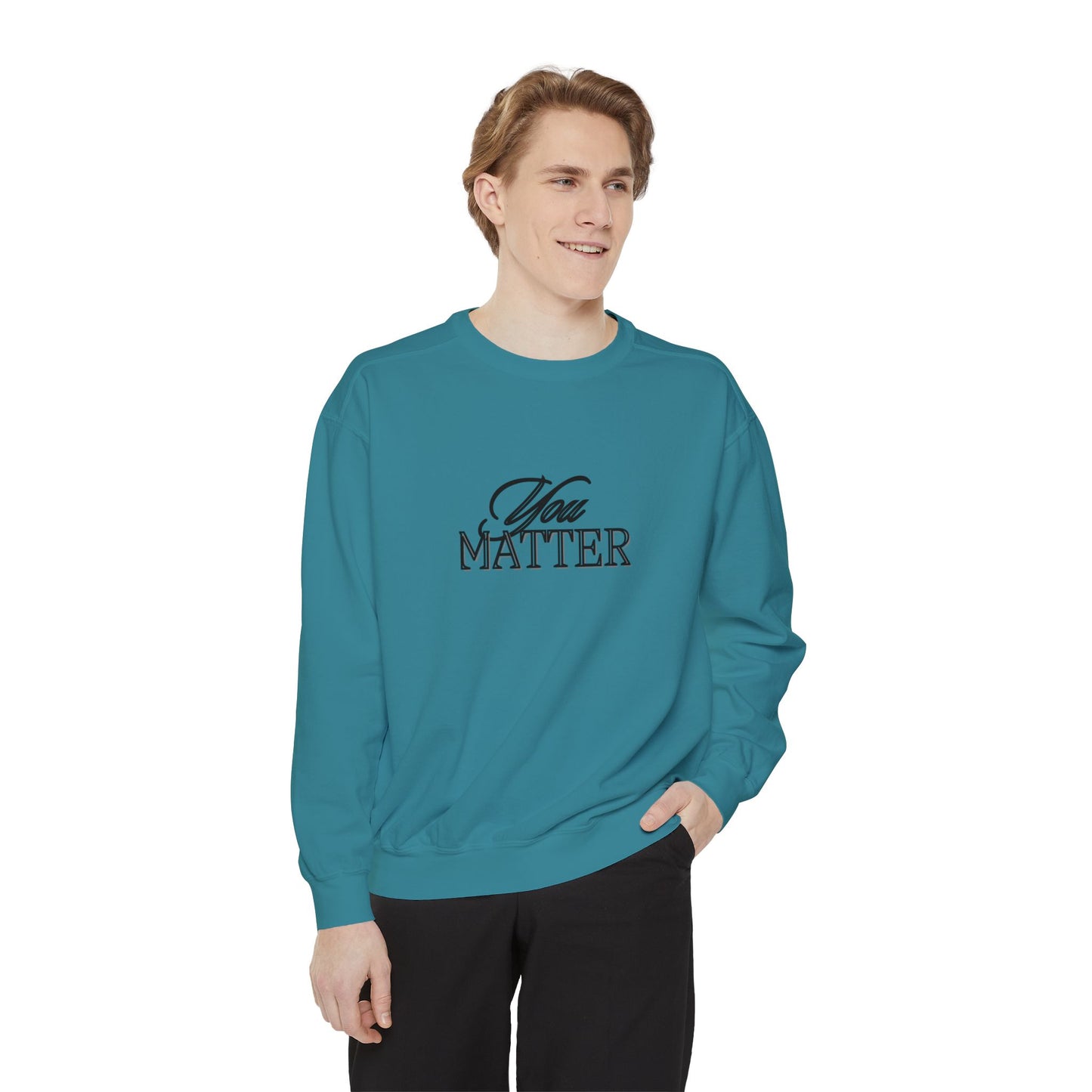 Inspirational Sweatshirt: You Are Amazing, Beautiful, and Enough - Unisex