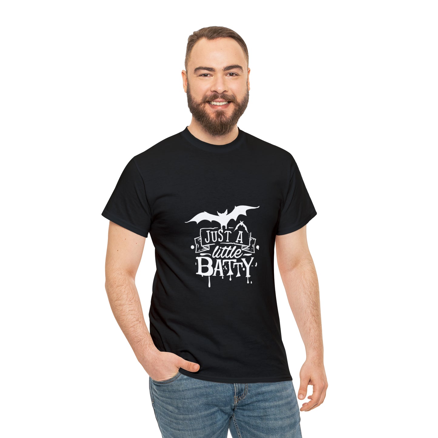 Just a Little Batty Heavy Cotton Tee