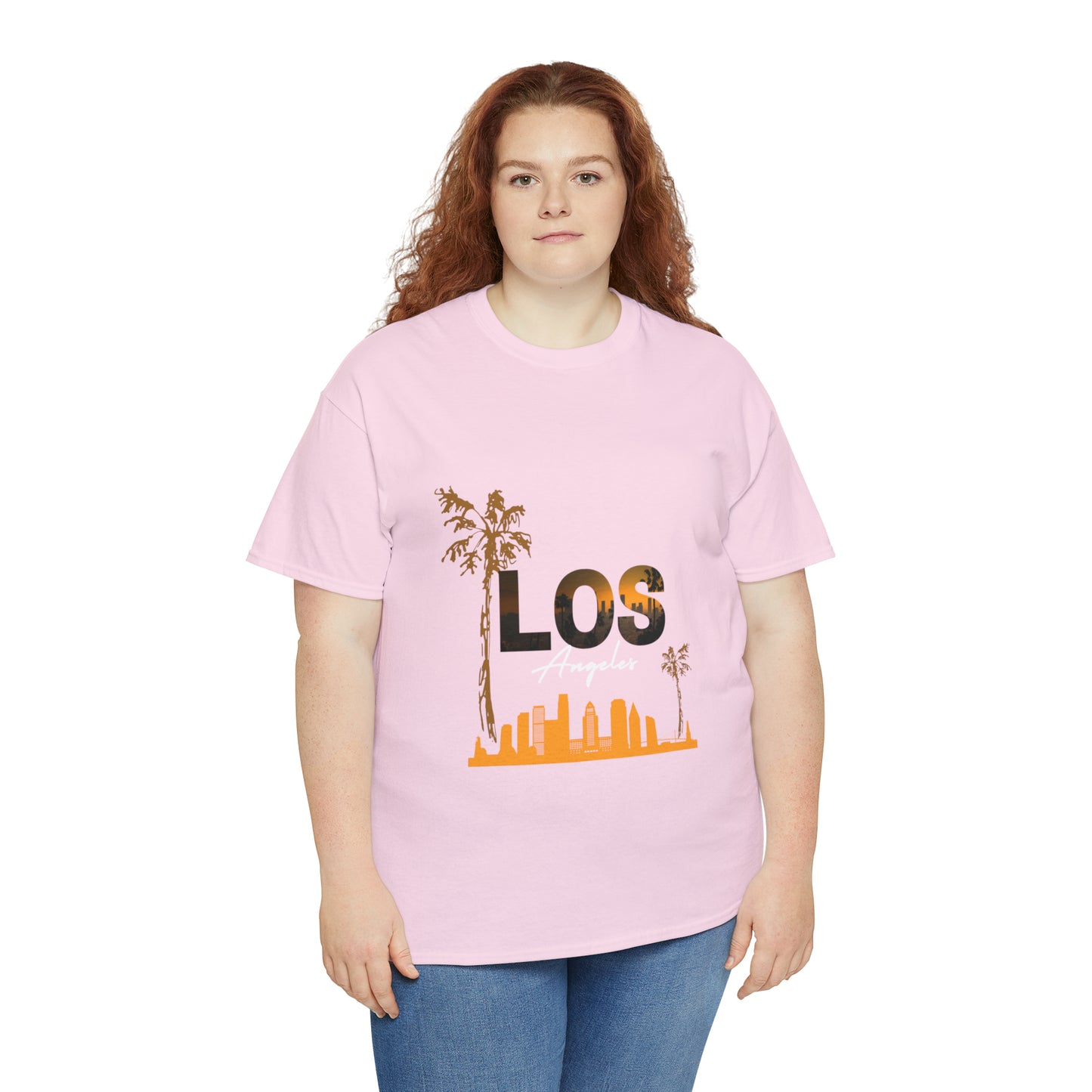 Los Angeles City Heavy Cotton Tee