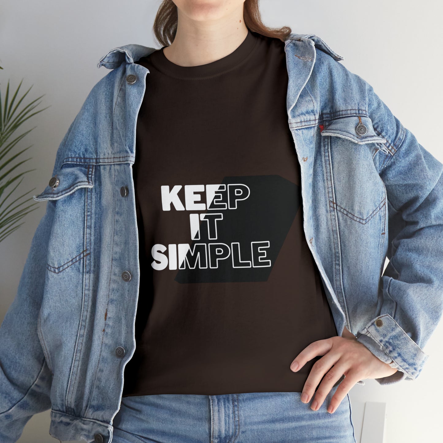 Keep It Simple Heavy Cotton Tee