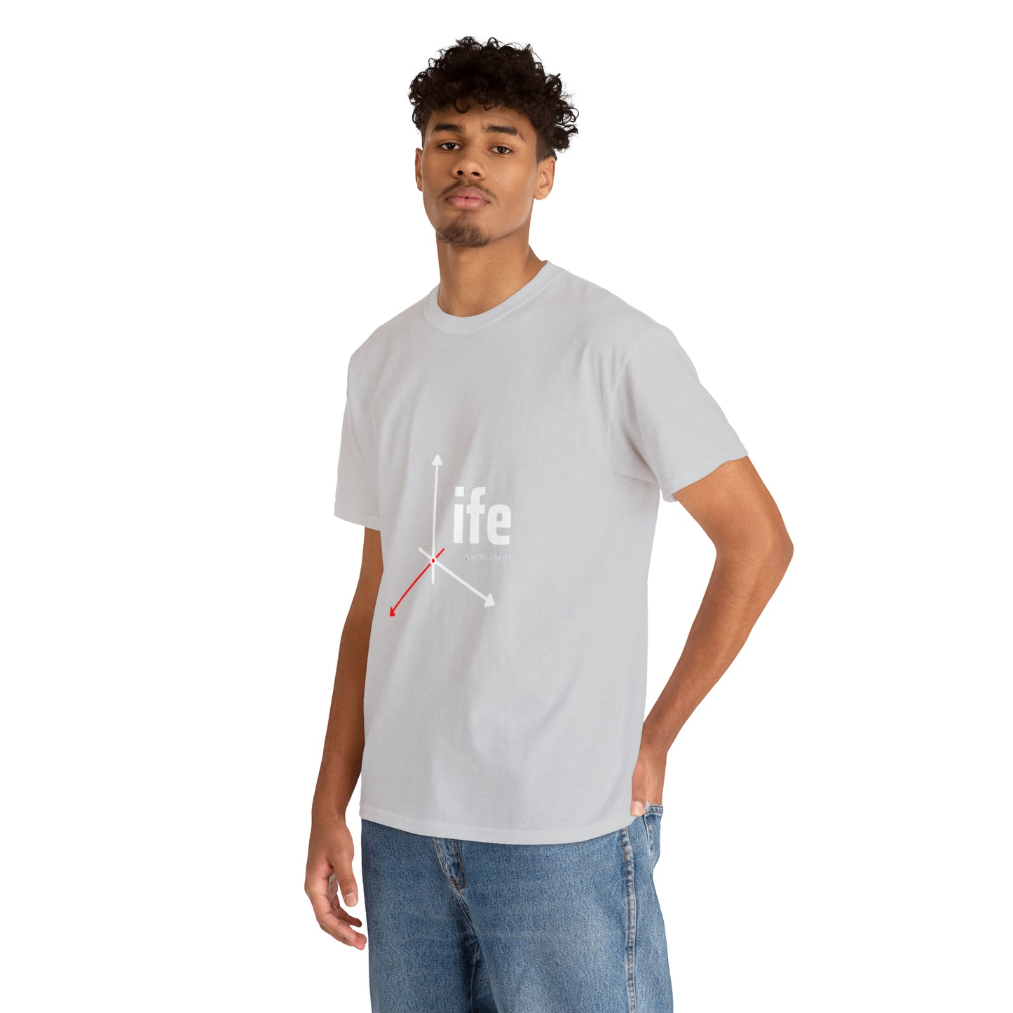 Life is Short Heavy Cotton Tee