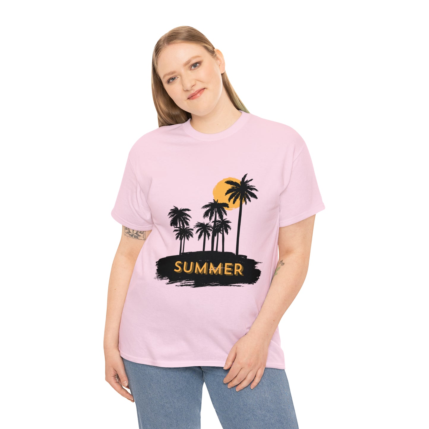 Summer Vibes Heavy Cotton Tee