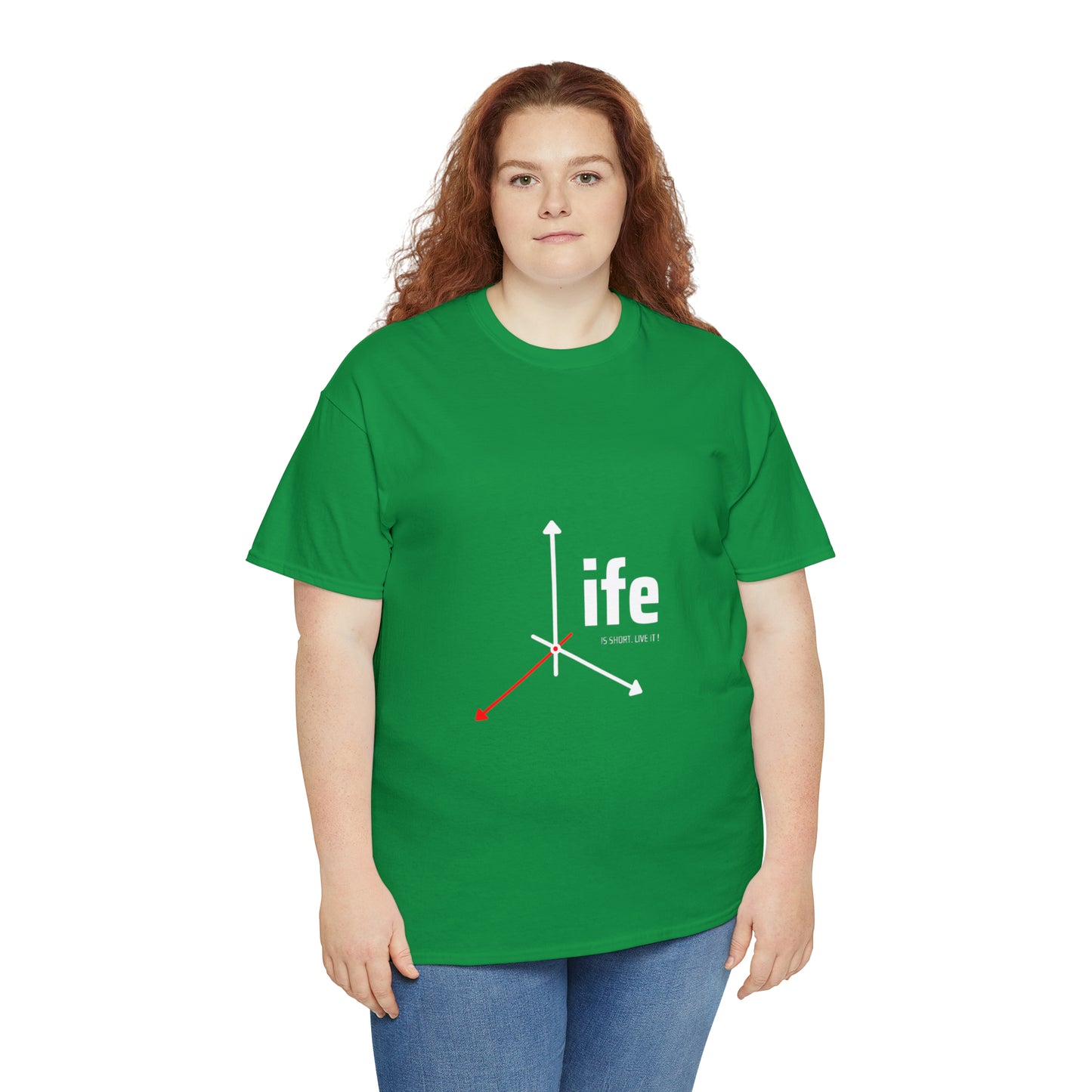 Life is Short Heavy Cotton Tee