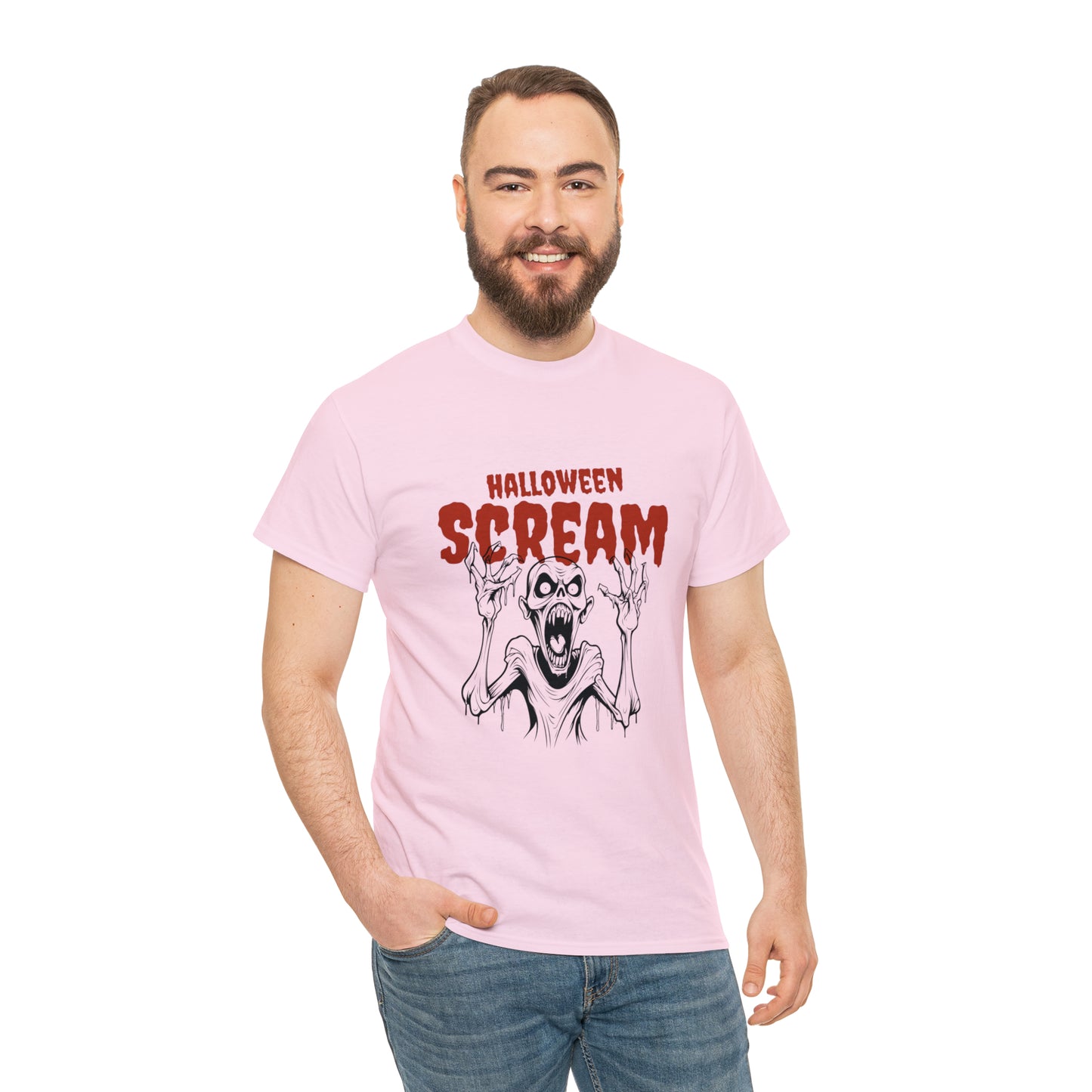 Halloween Scream Heavy Cotton Tee