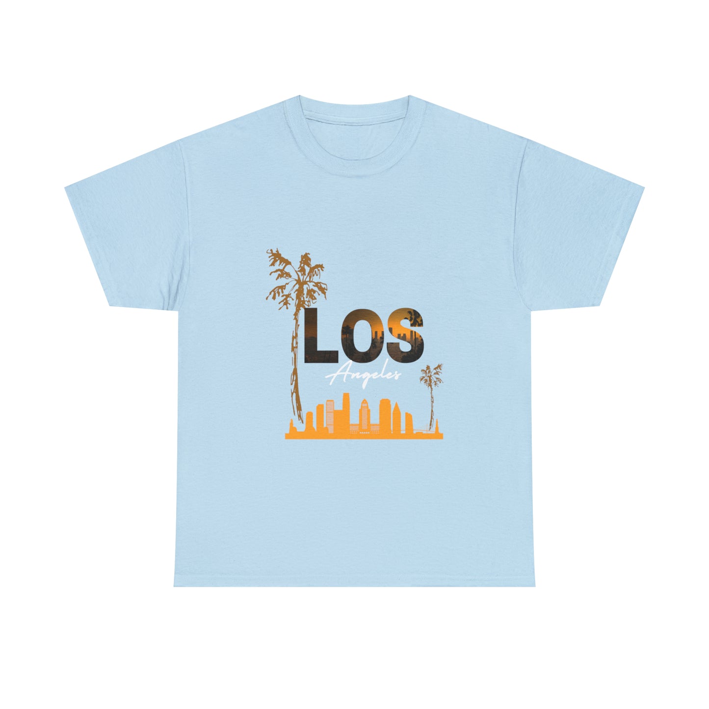 Los Angeles City Heavy Cotton Tee