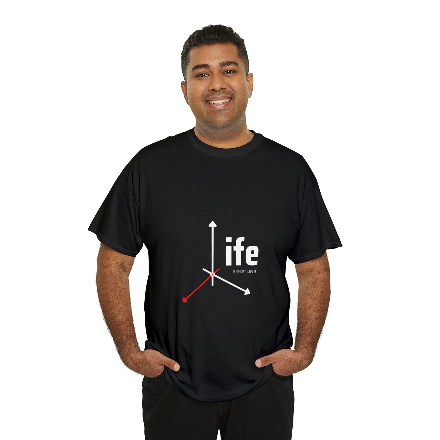 Life is Short Heavy Cotton Tee