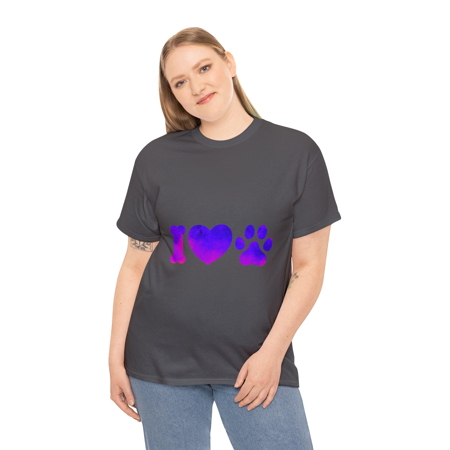 I Love Animals Heavy Cotton Tee