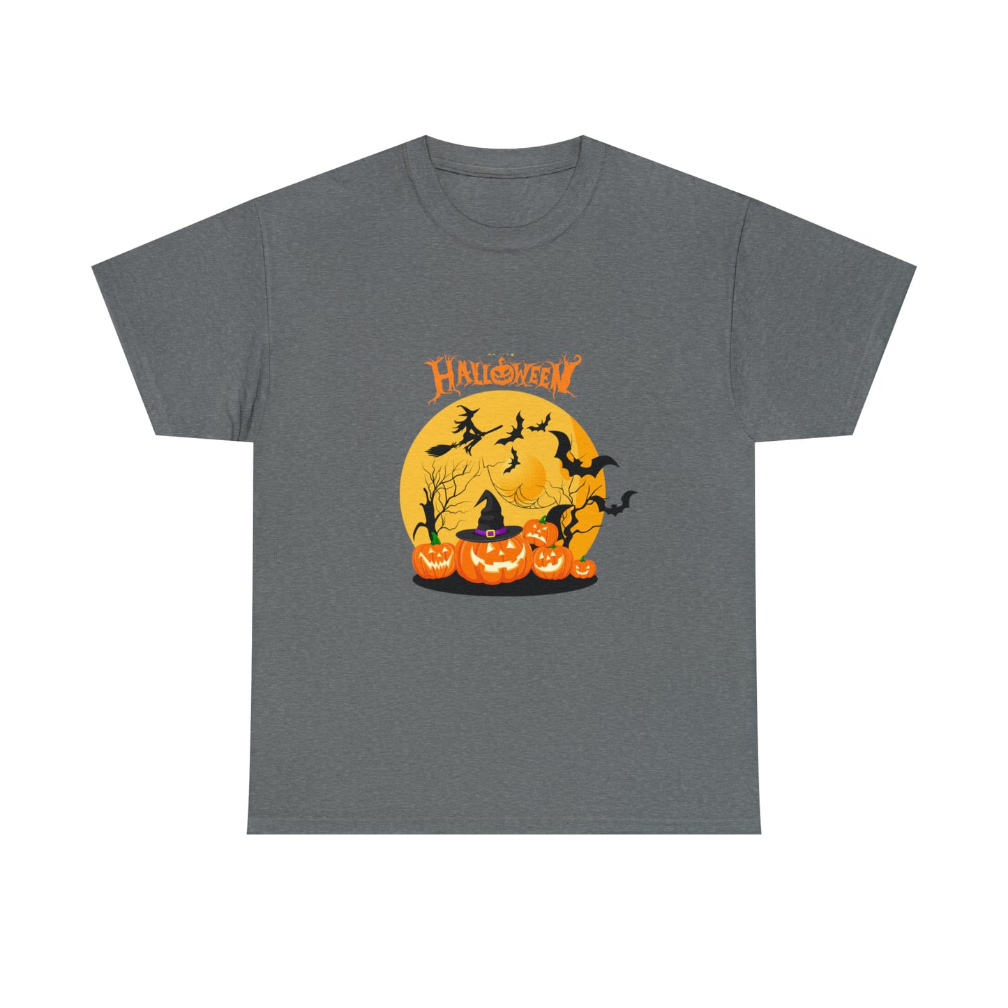 Halloween Pumpkin's Heavy Cotton Tee