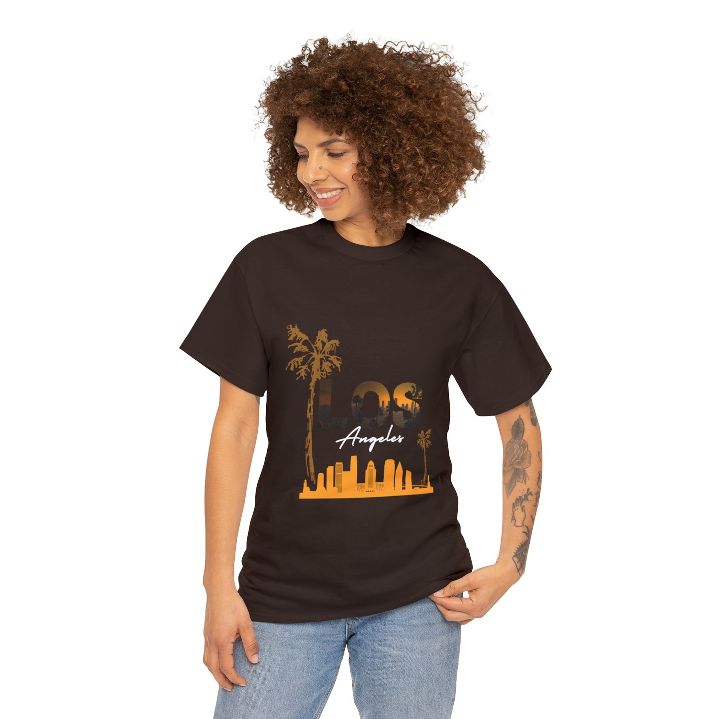 Los Angeles City Heavy Cotton Tee