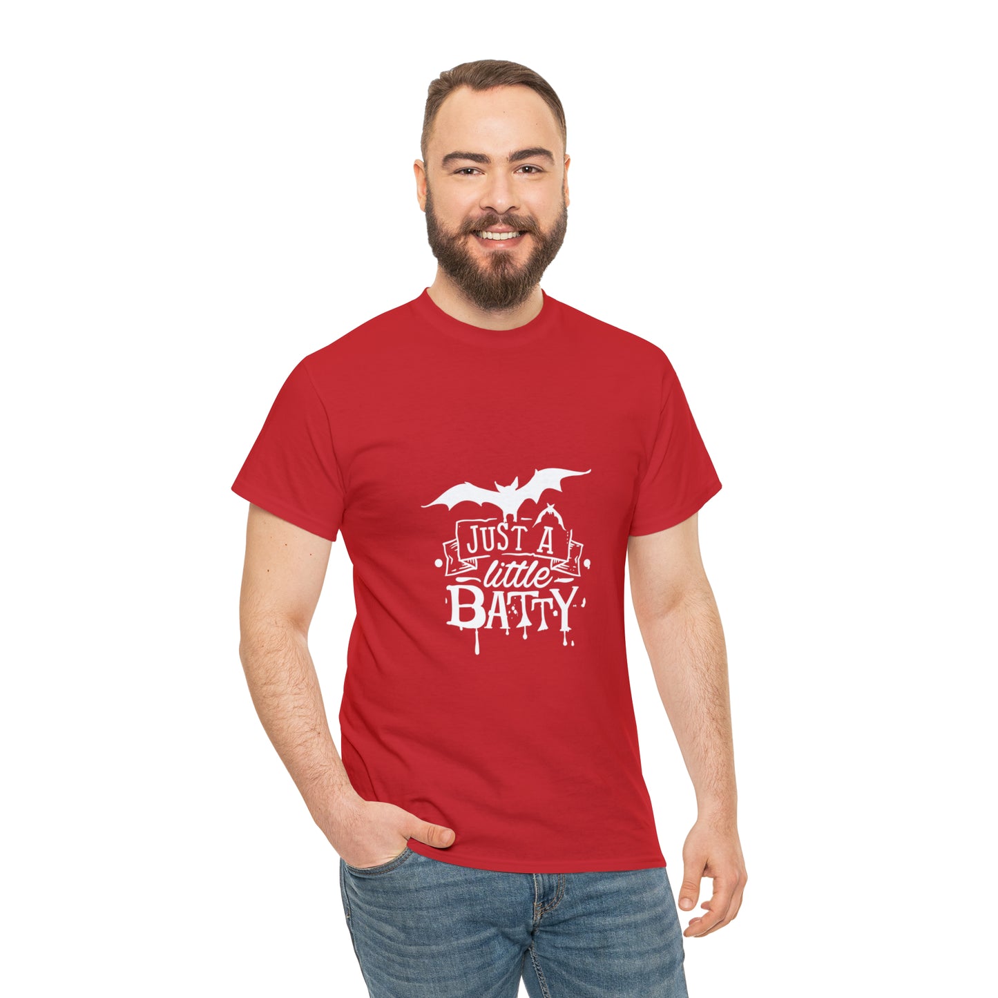 Just a Little Batty Heavy Cotton Tee