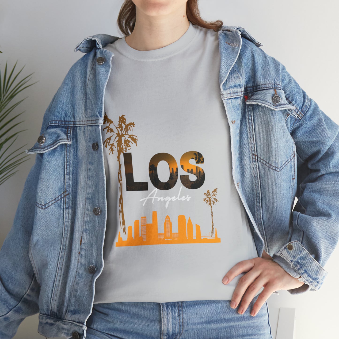 Los Angeles City Heavy Cotton Tee