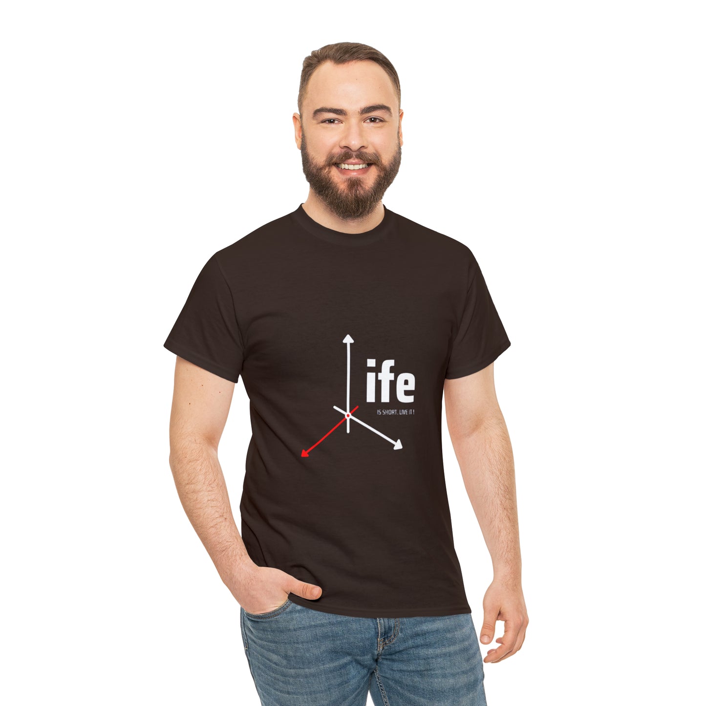 Life is Short Heavy Cotton Tee