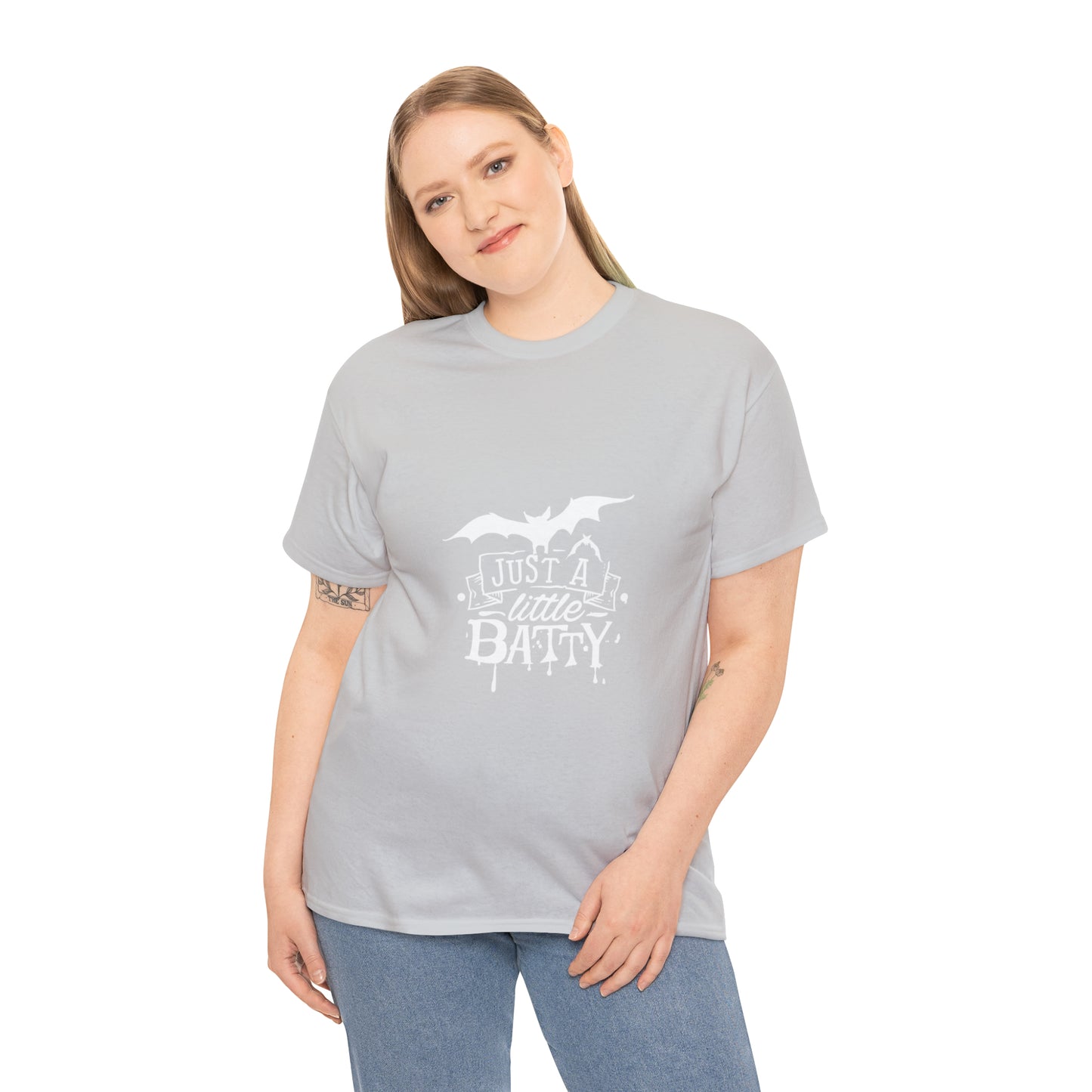 Just a Little Batty Heavy Cotton Tee