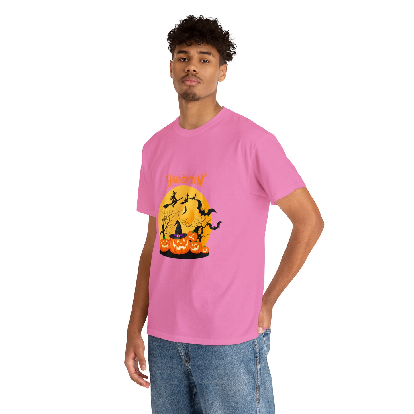 Halloween Pumpkin's Heavy Cotton Tee