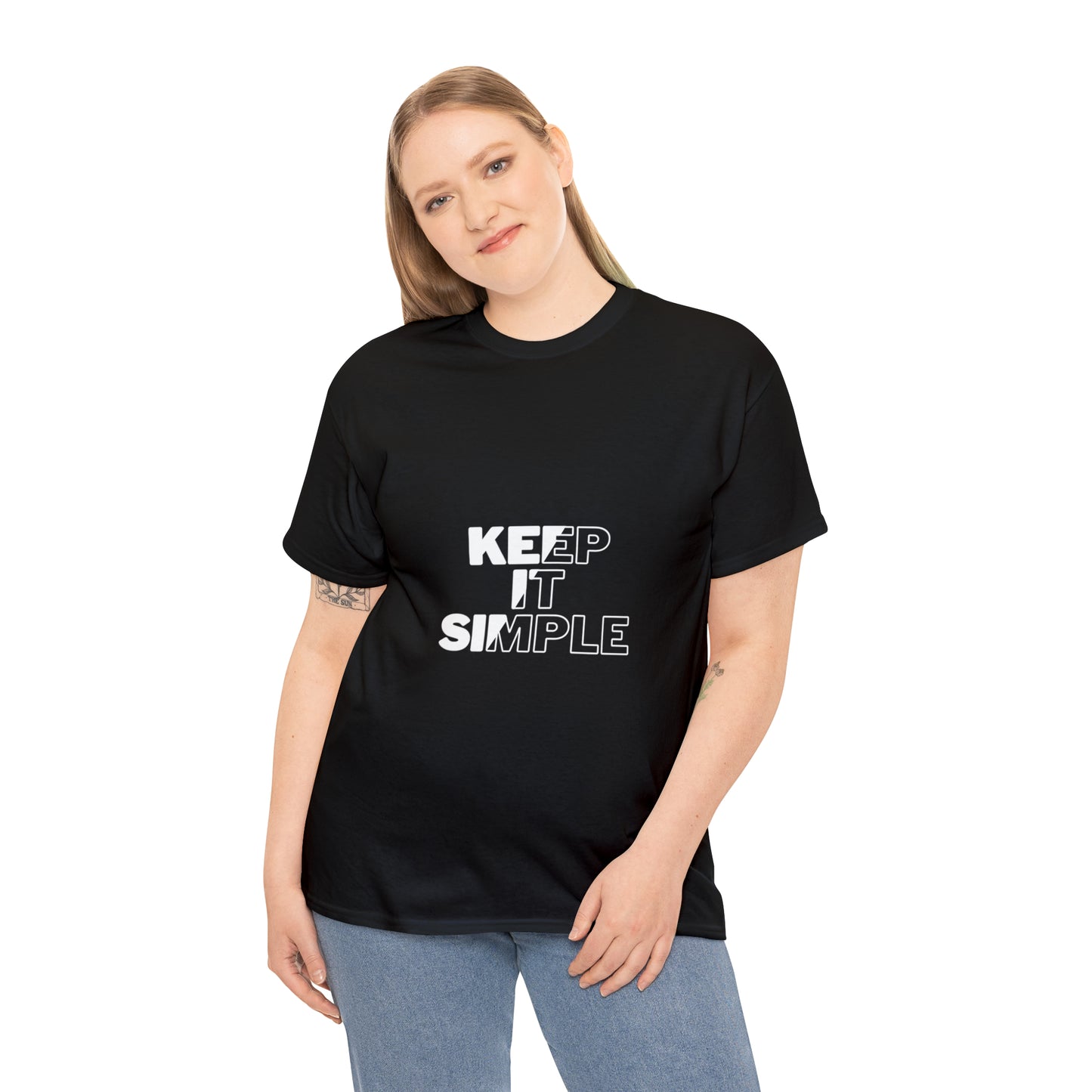 Keep It Simple Heavy Cotton Tee