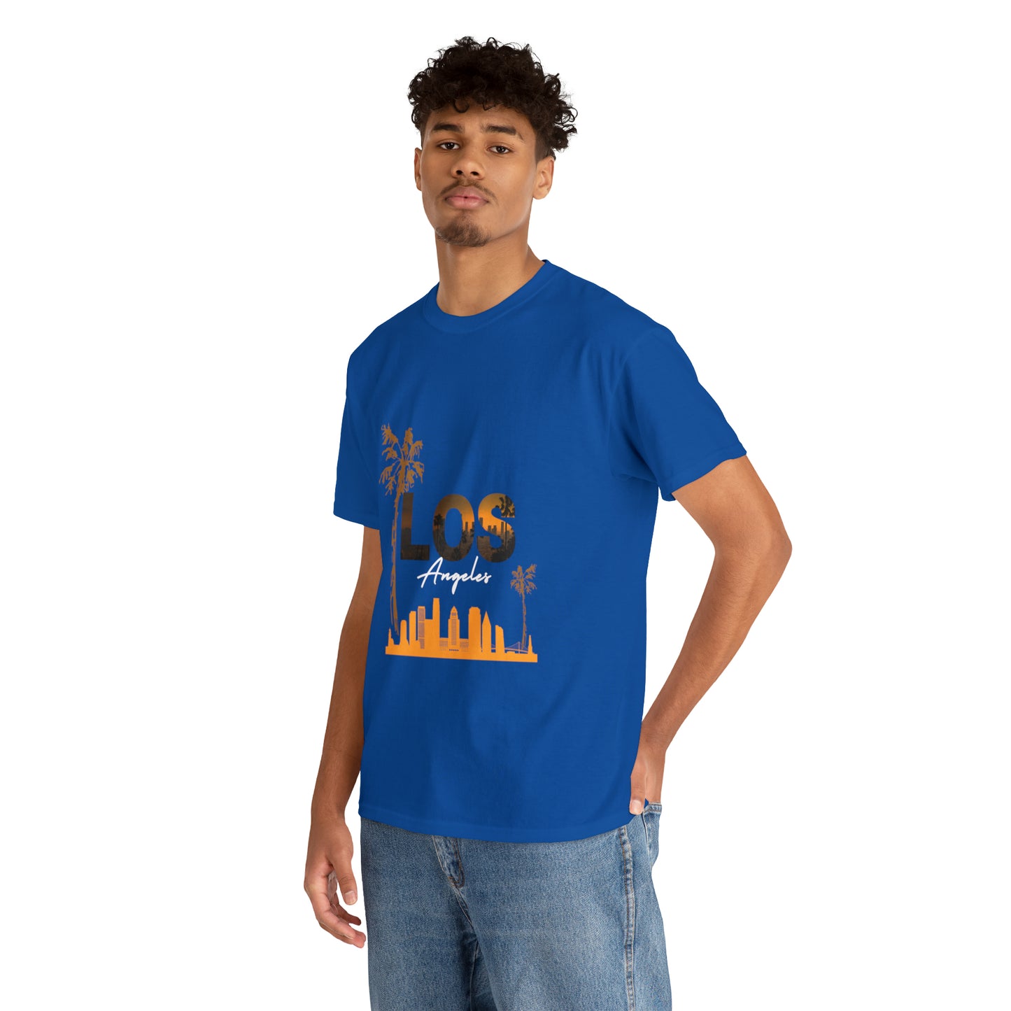 Los Angeles City Heavy Cotton Tee