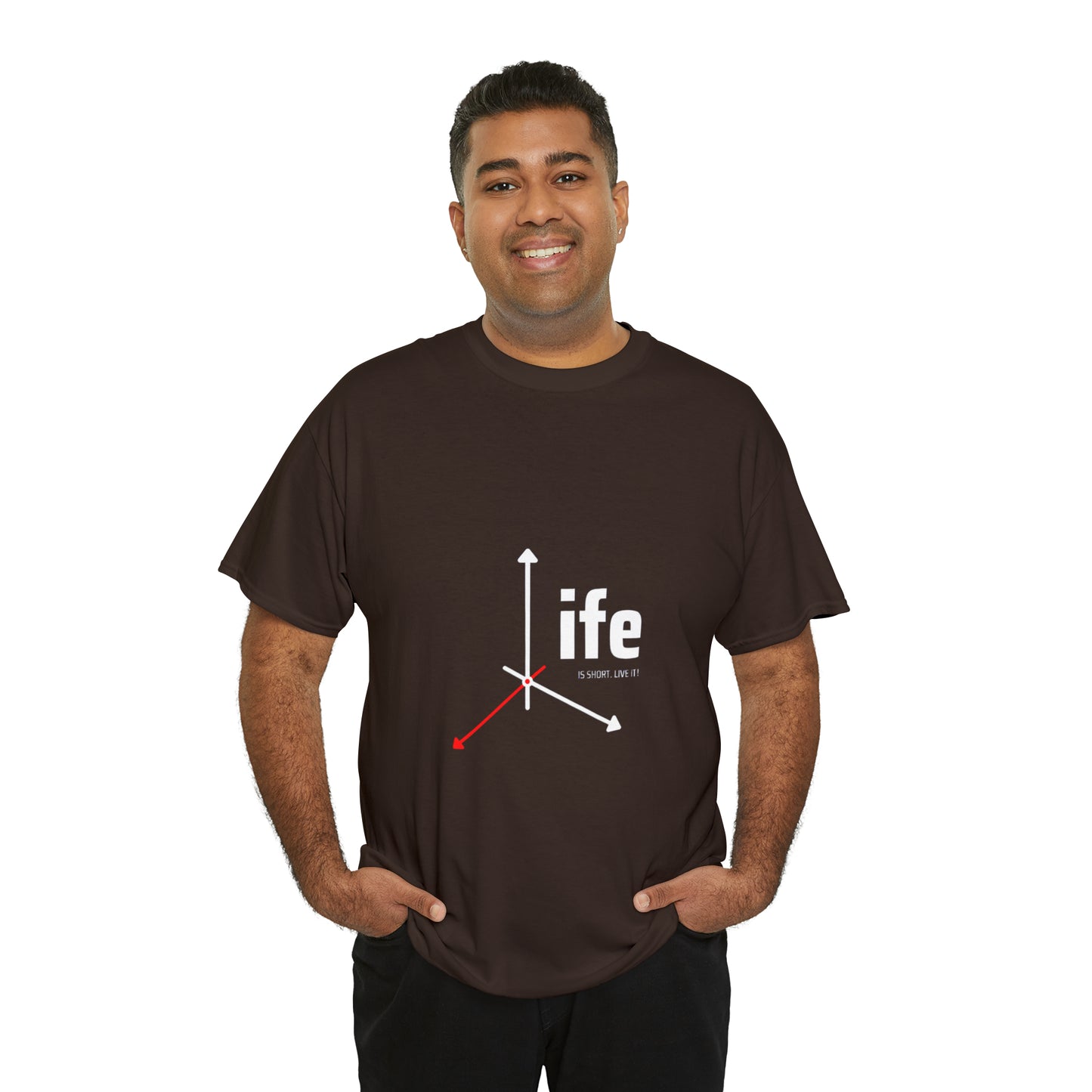 Life is Short Heavy Cotton Tee