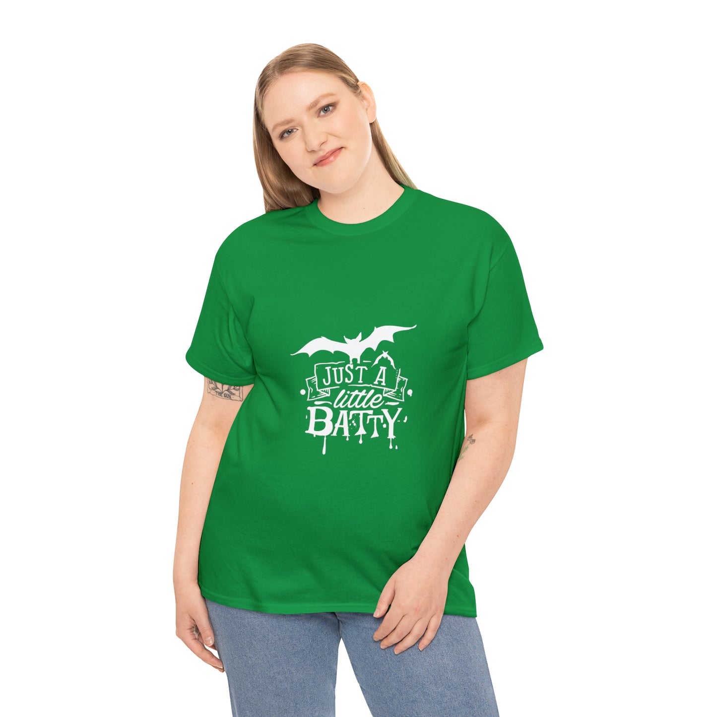 Just a Little Batty Heavy Cotton Tee