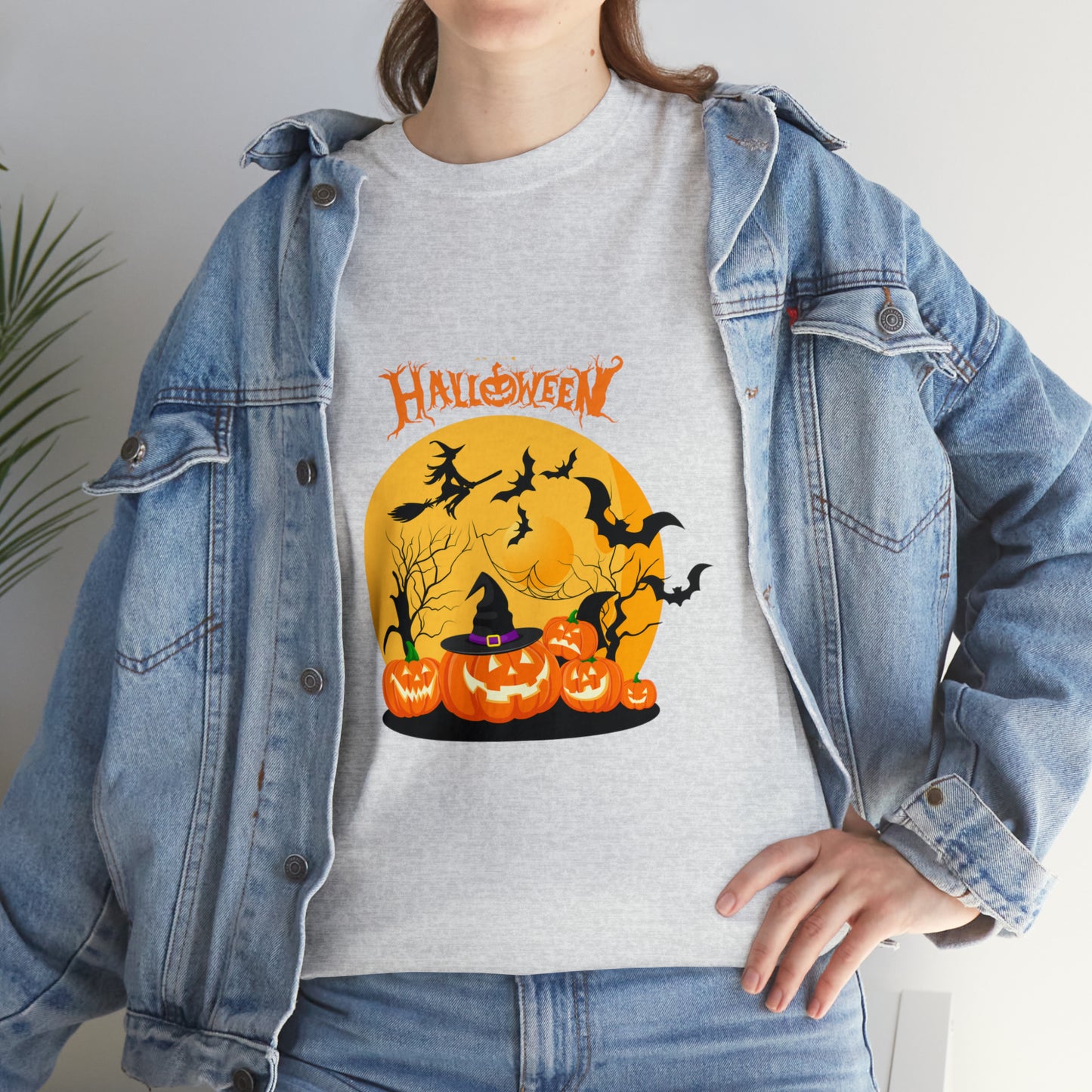 Halloween Pumpkin's Heavy Cotton Tee