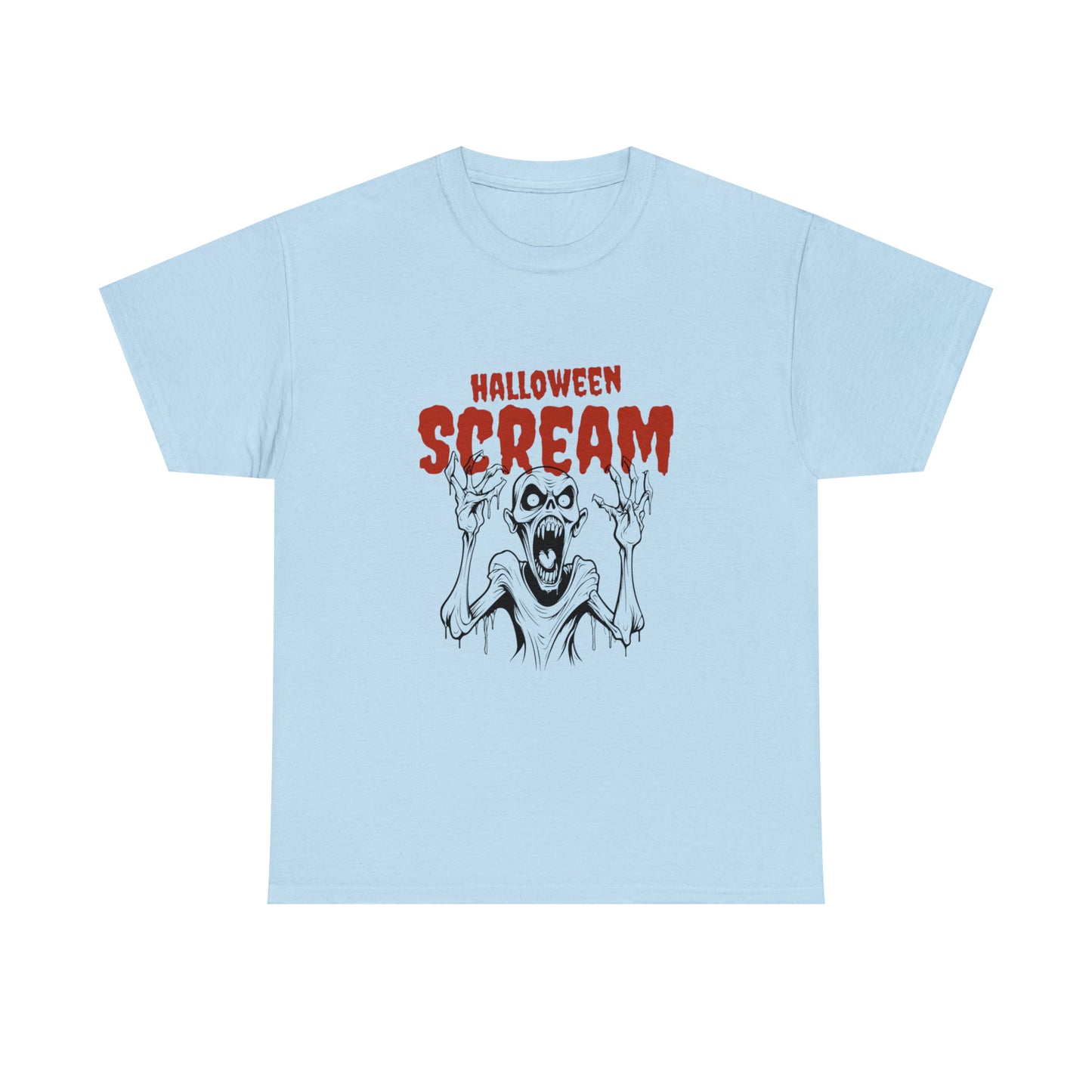 Halloween Scream Heavy Cotton Tee