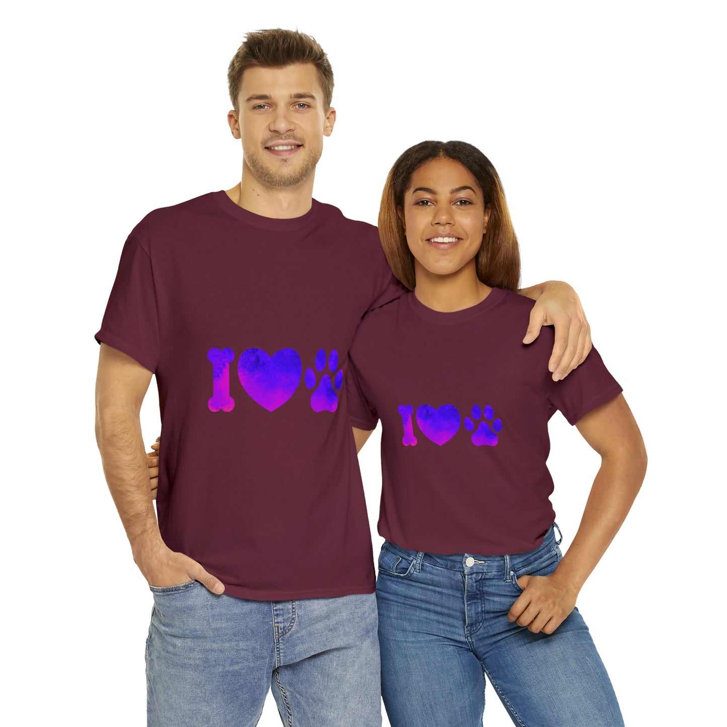 I Love Animals Heavy Cotton Tee