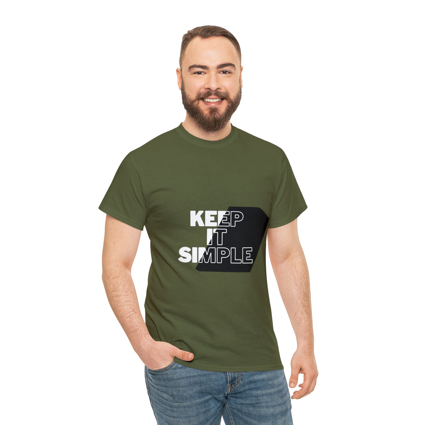 Keep It Simple Heavy Cotton Tee