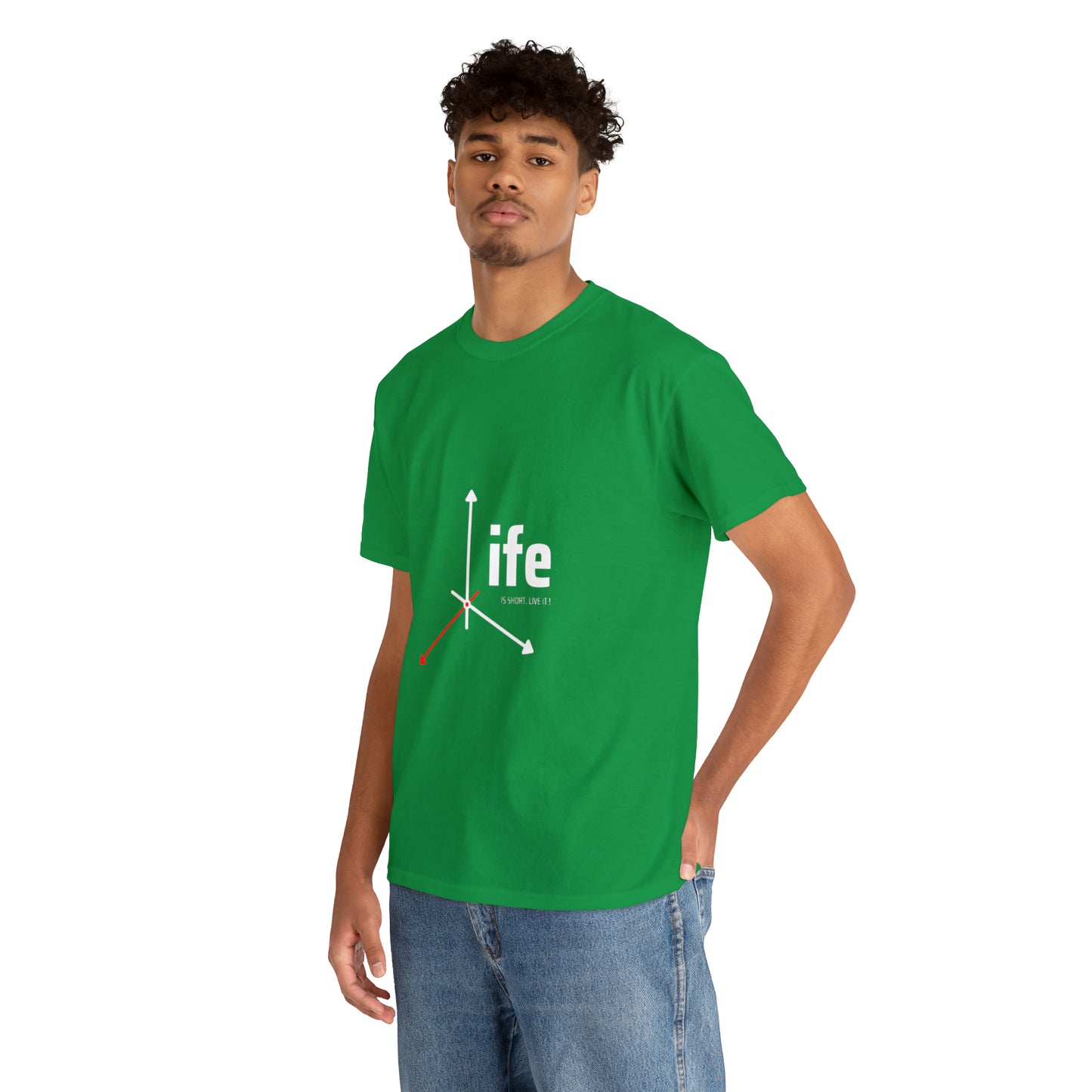 Life is Short Heavy Cotton Tee