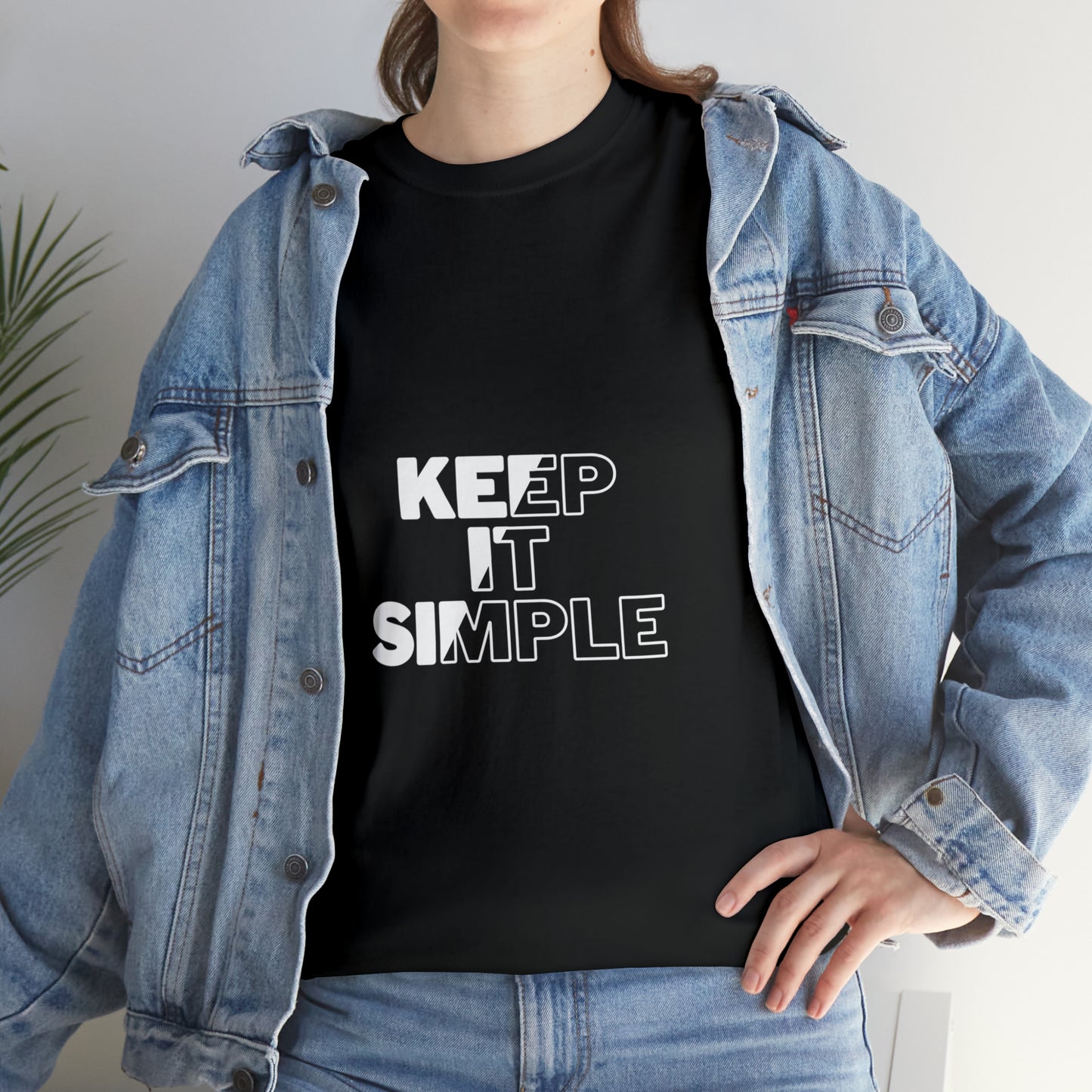 Keep It Simple Heavy Cotton Tee