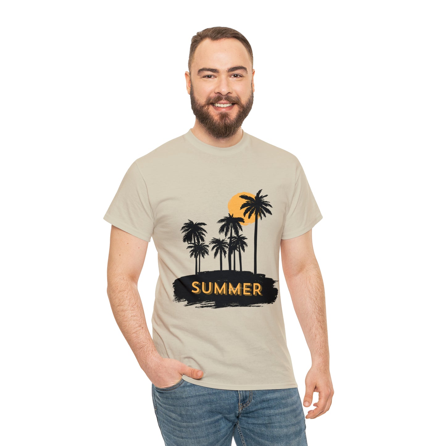 Summer Vibes Heavy Cotton Tee