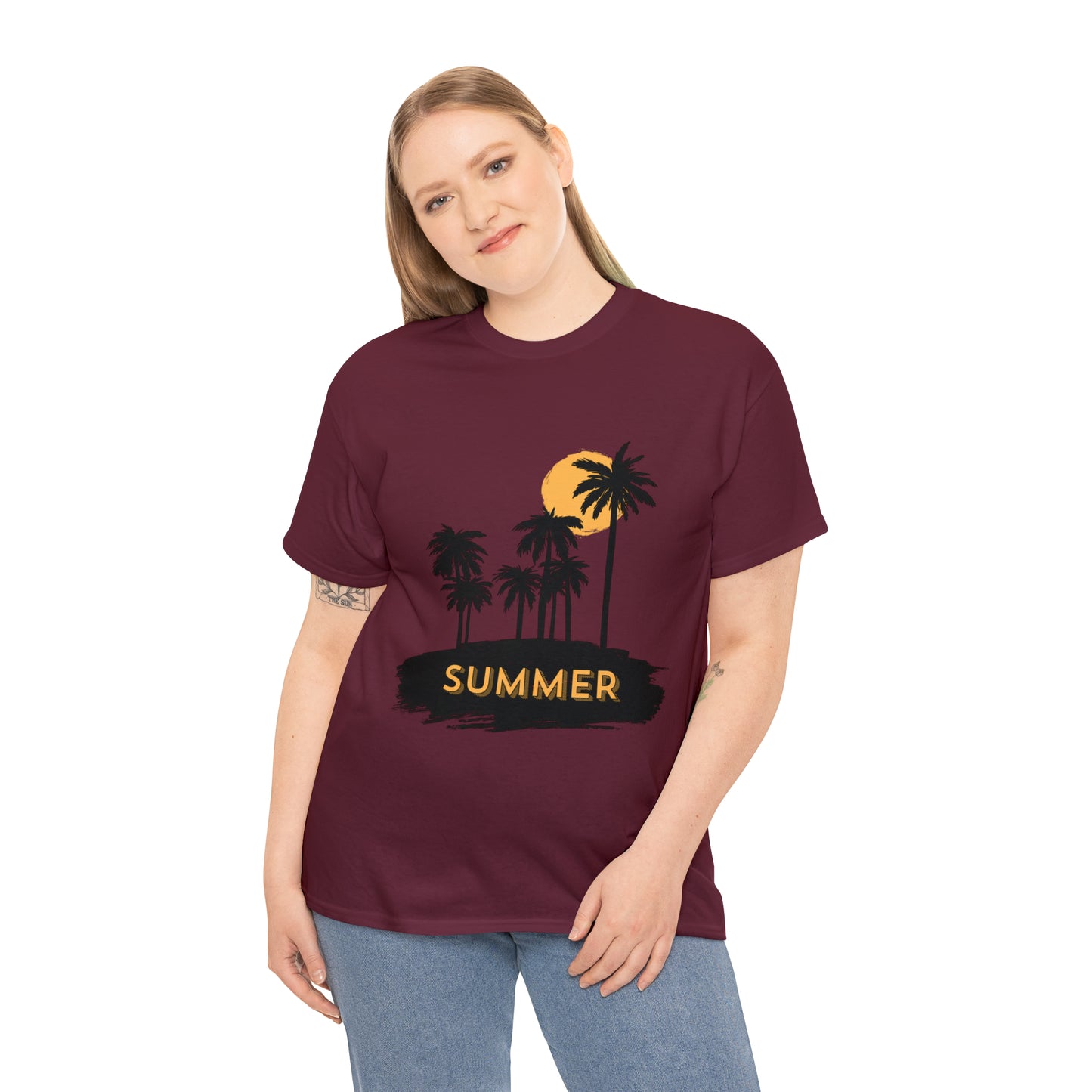 Summer Vibes Heavy Cotton Tee