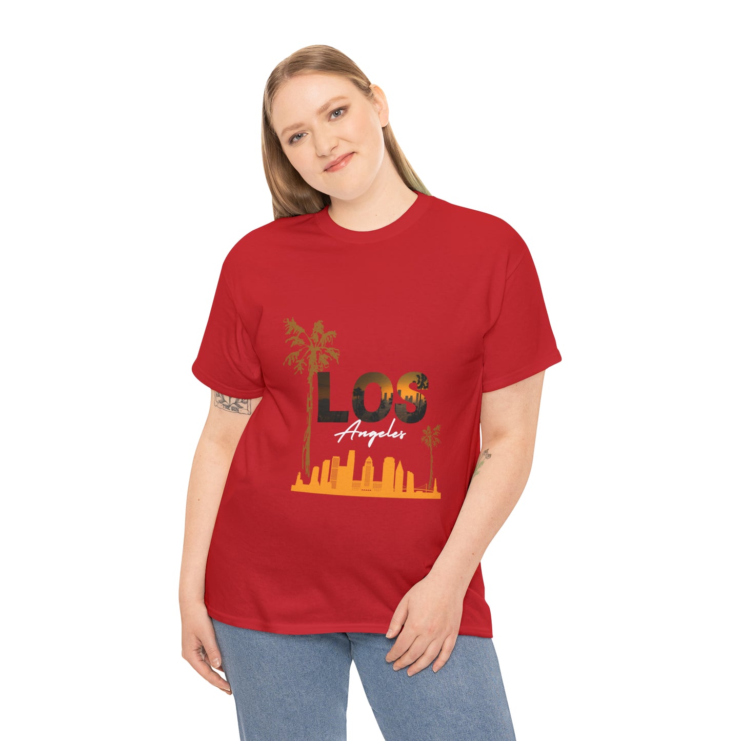 Los Angeles City Heavy Cotton Tee