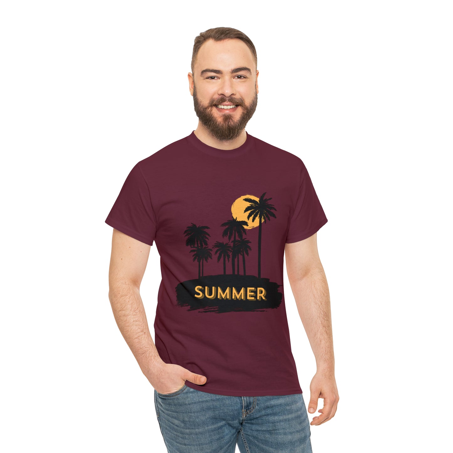 Summer Vibes Heavy Cotton Tee